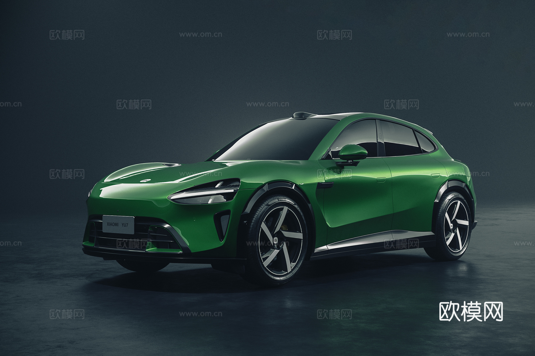 小米御7XIAOMIYU7 2025 小米豪华纯电SUV3d模型