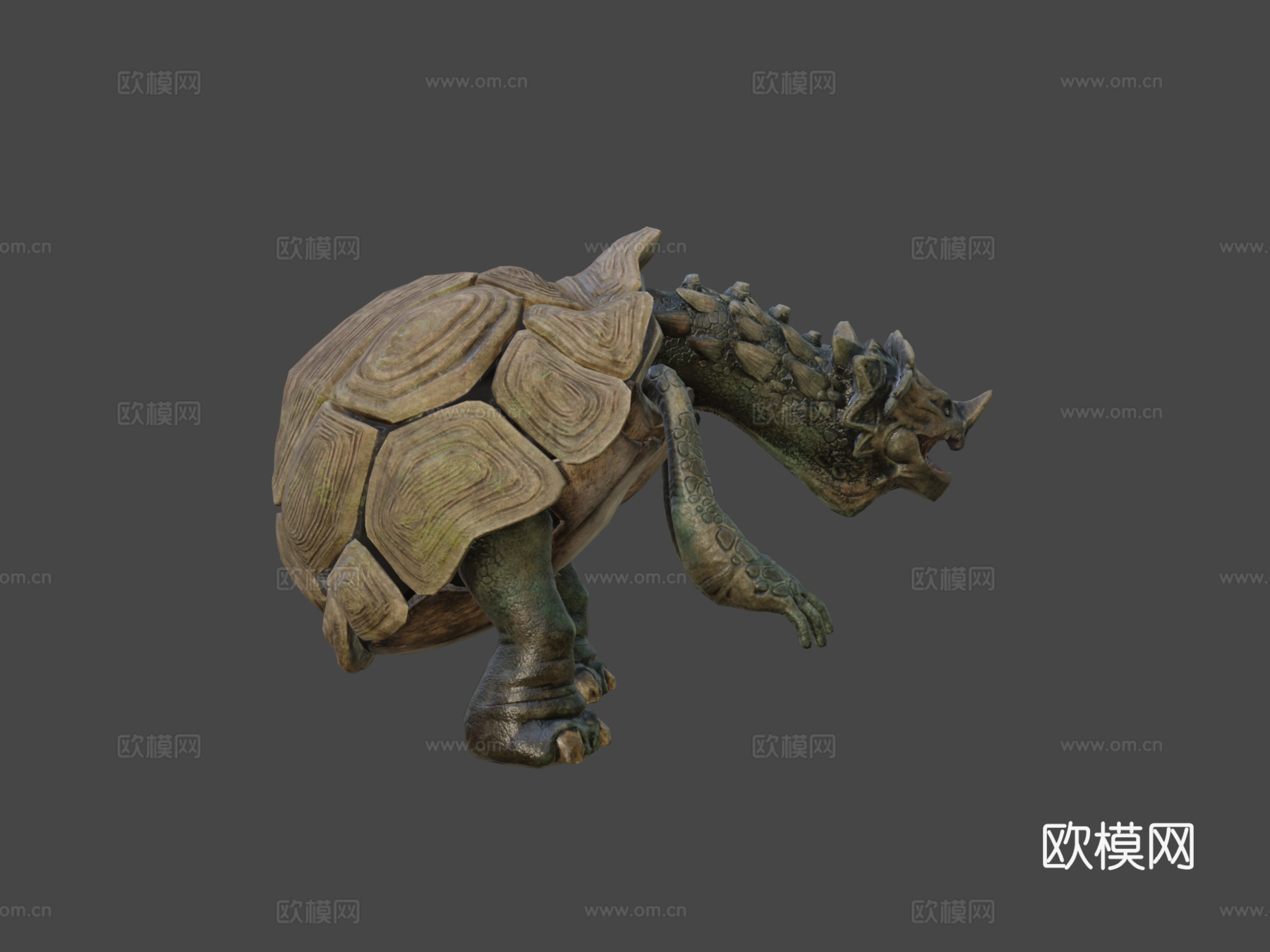 龟型怪兽3d模型
