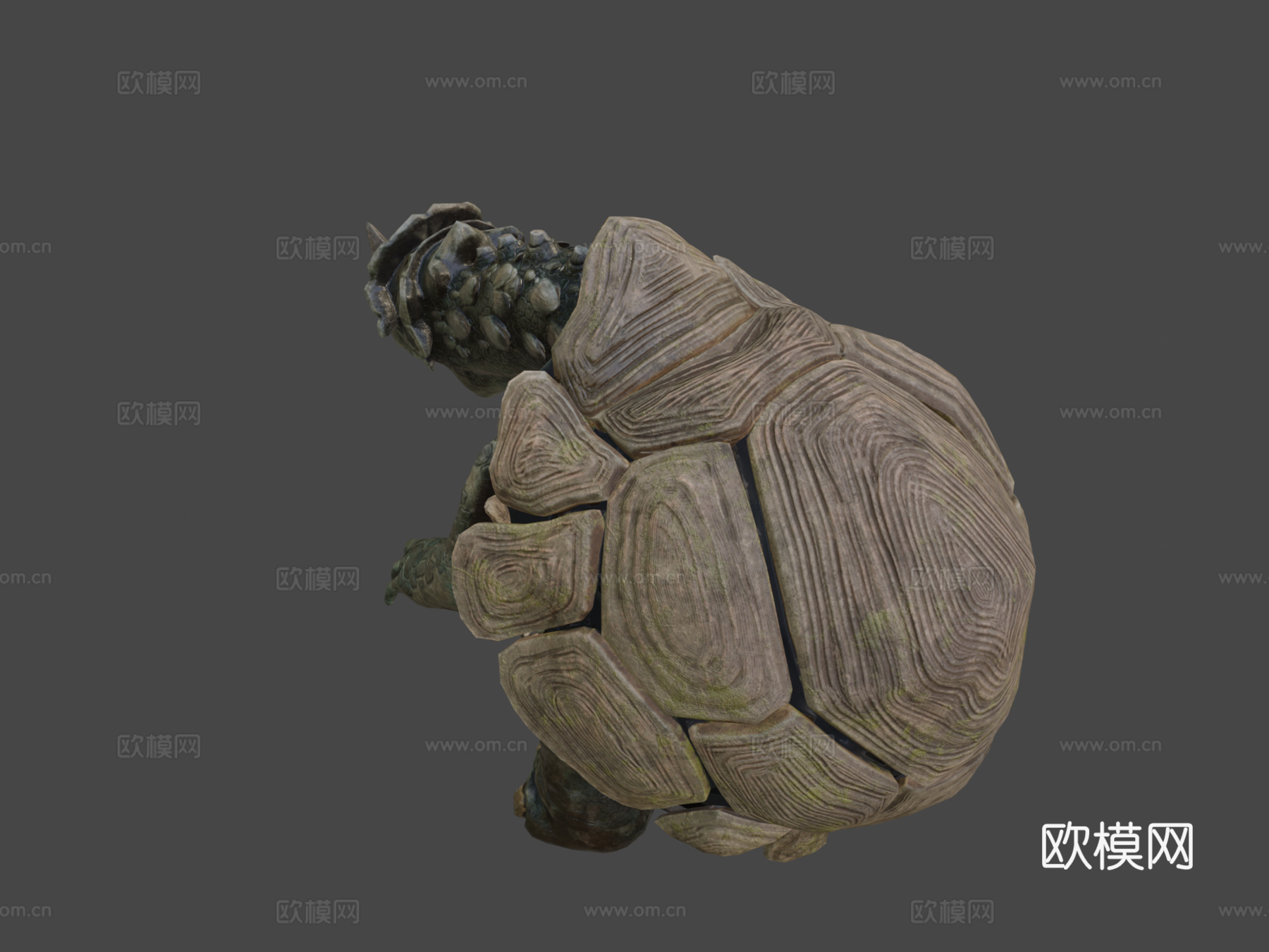 龟型怪兽3d模型