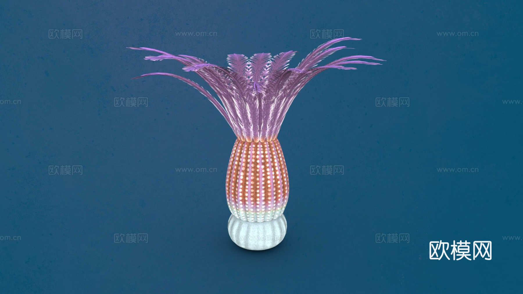 中华仙光鱼3d模型