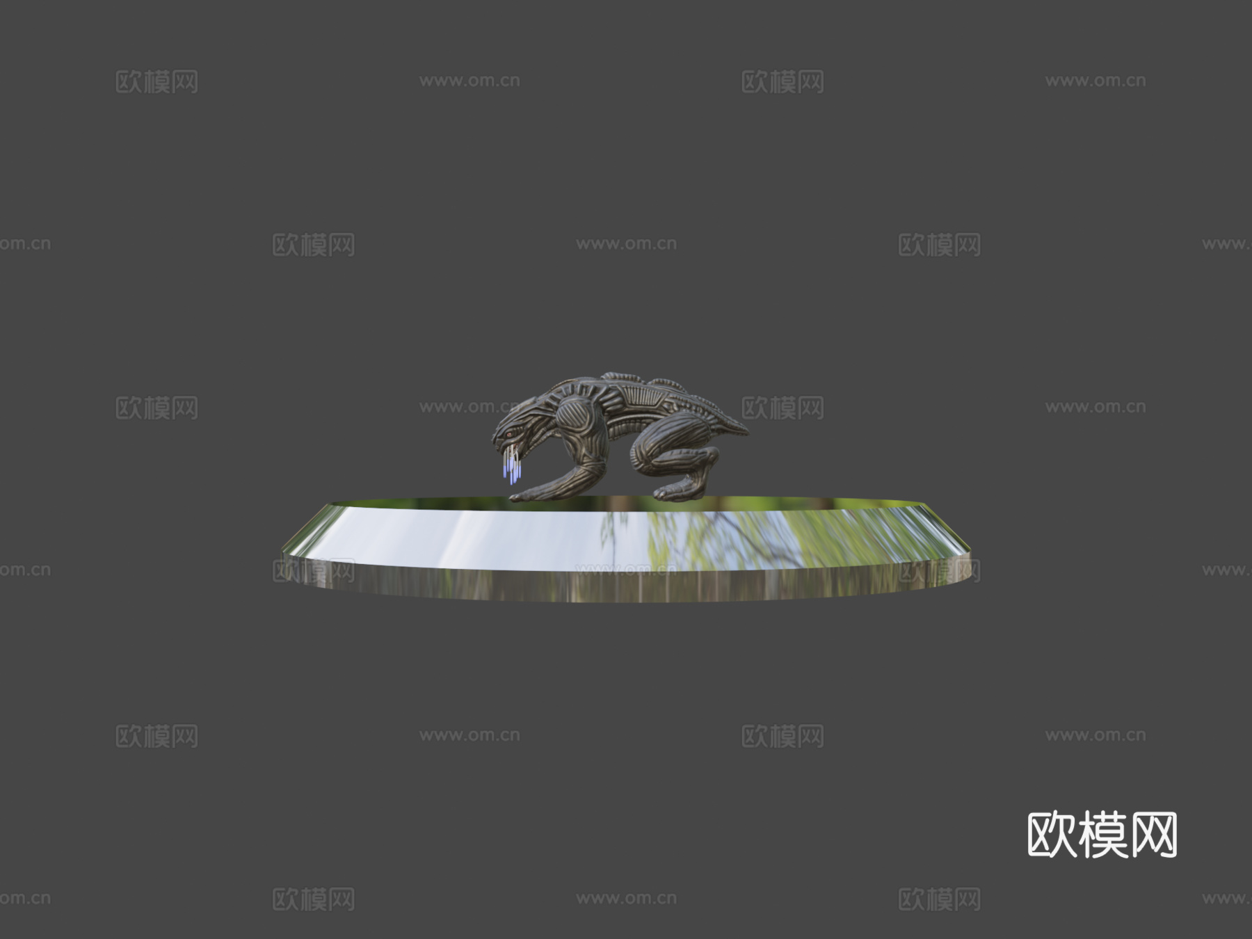 外星动物动画3d模型