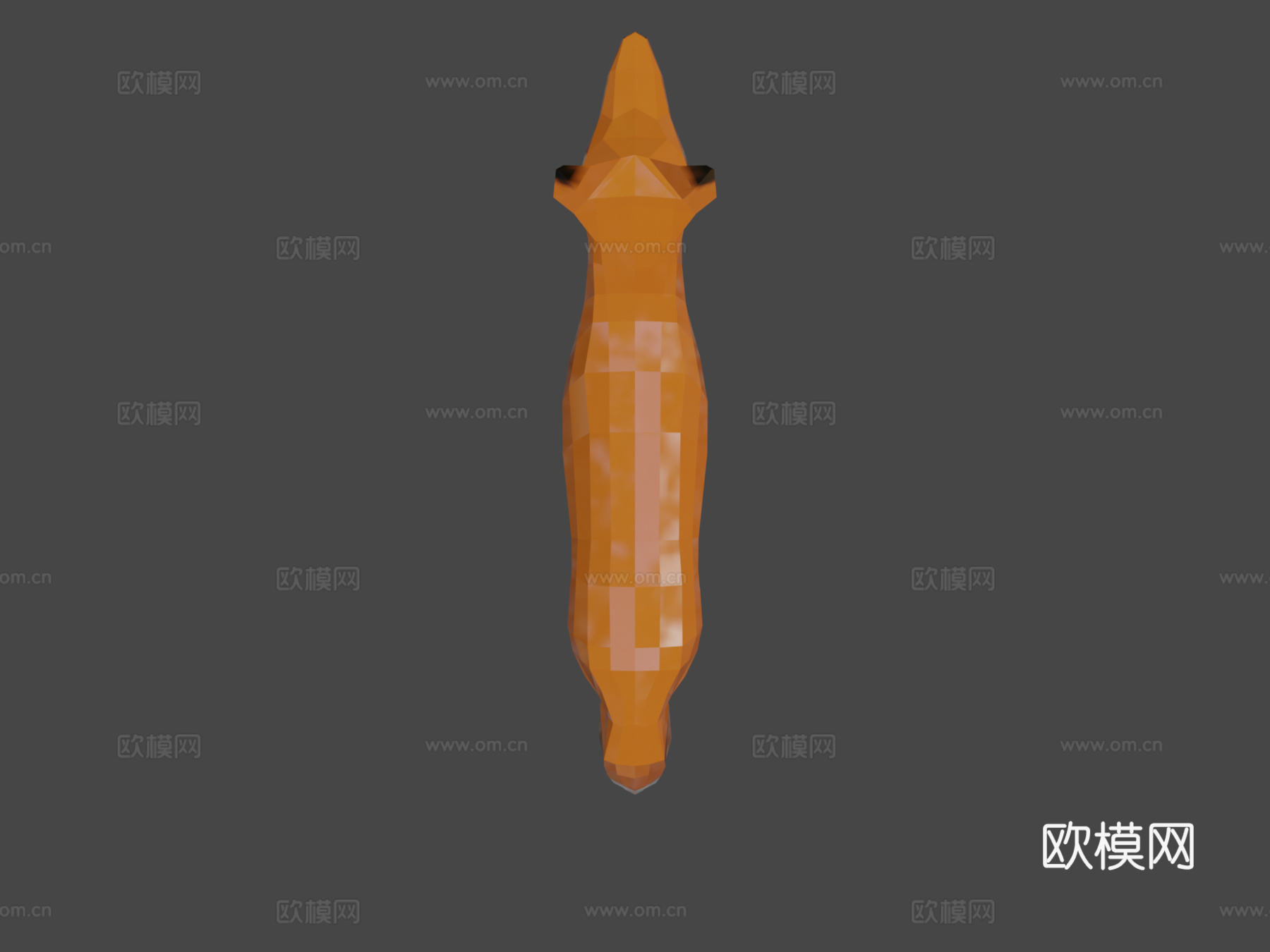 狐狸3d模型