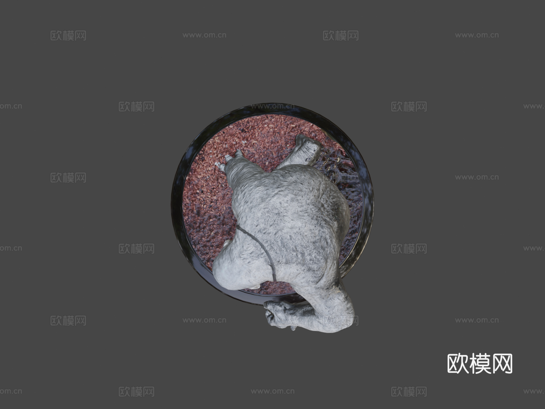 威塔洞穴巨魔伯特3d模型