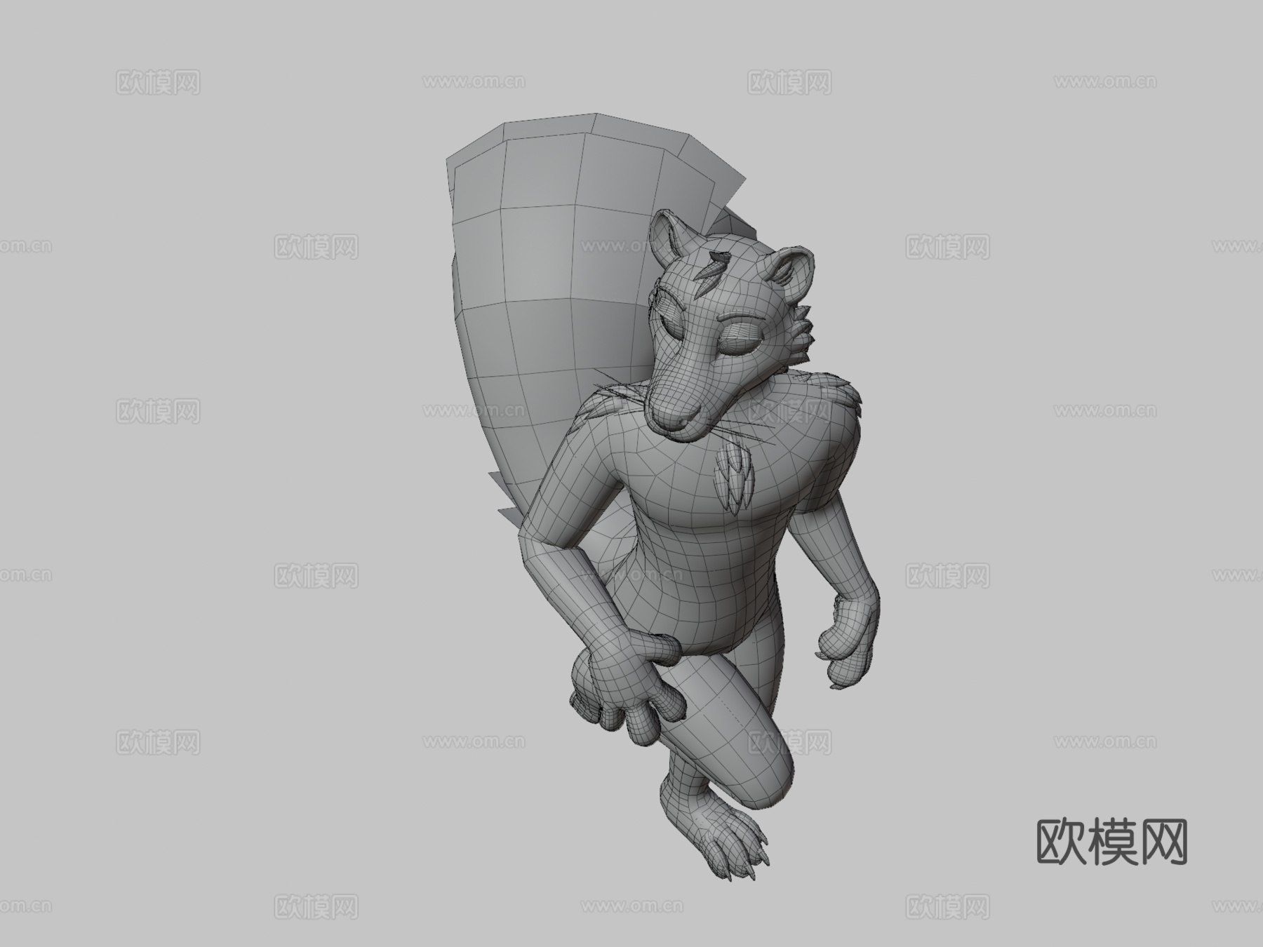 Kataze虚拟聊天头像3d模型