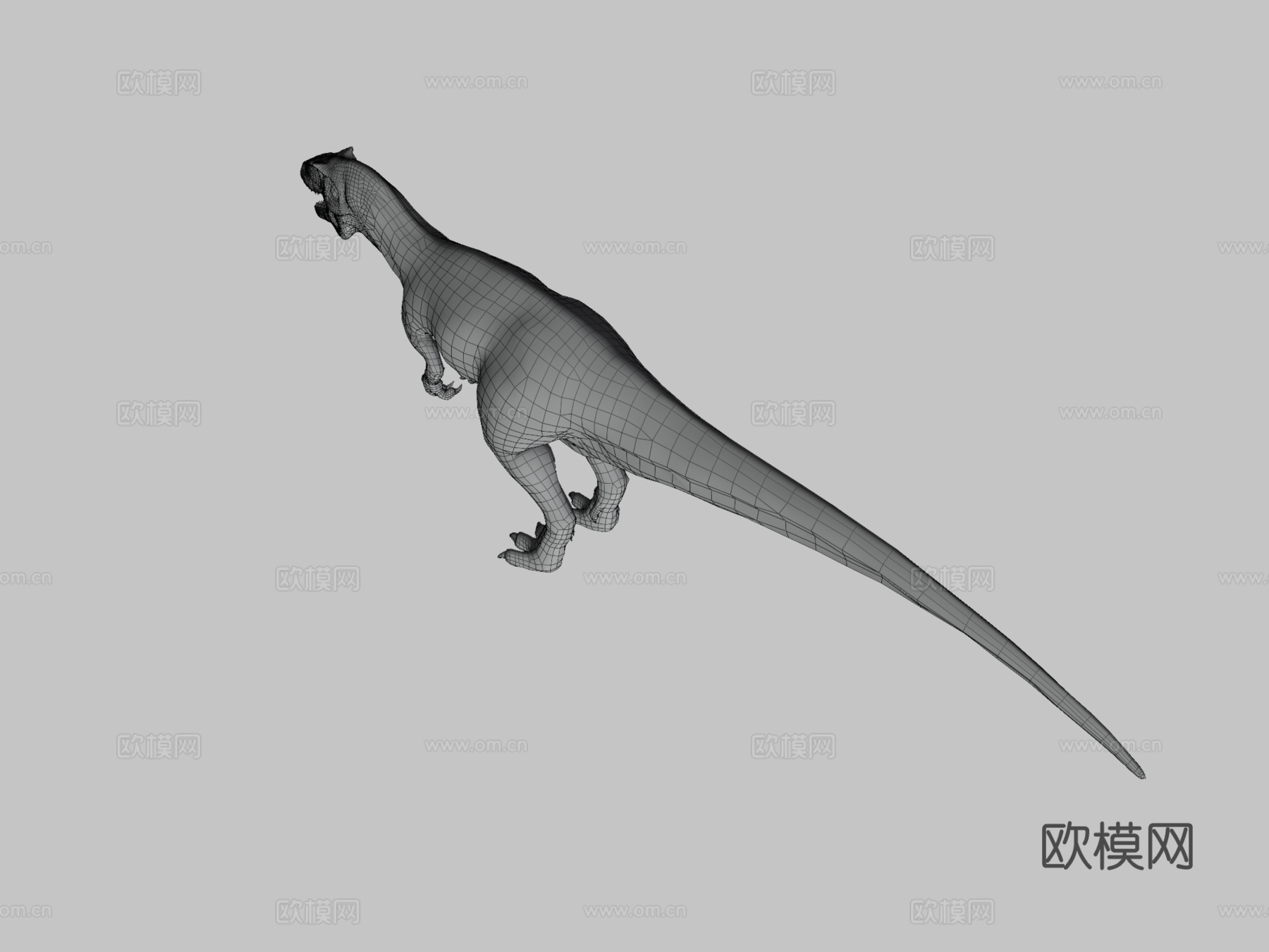 南方巨兽龙3d模型