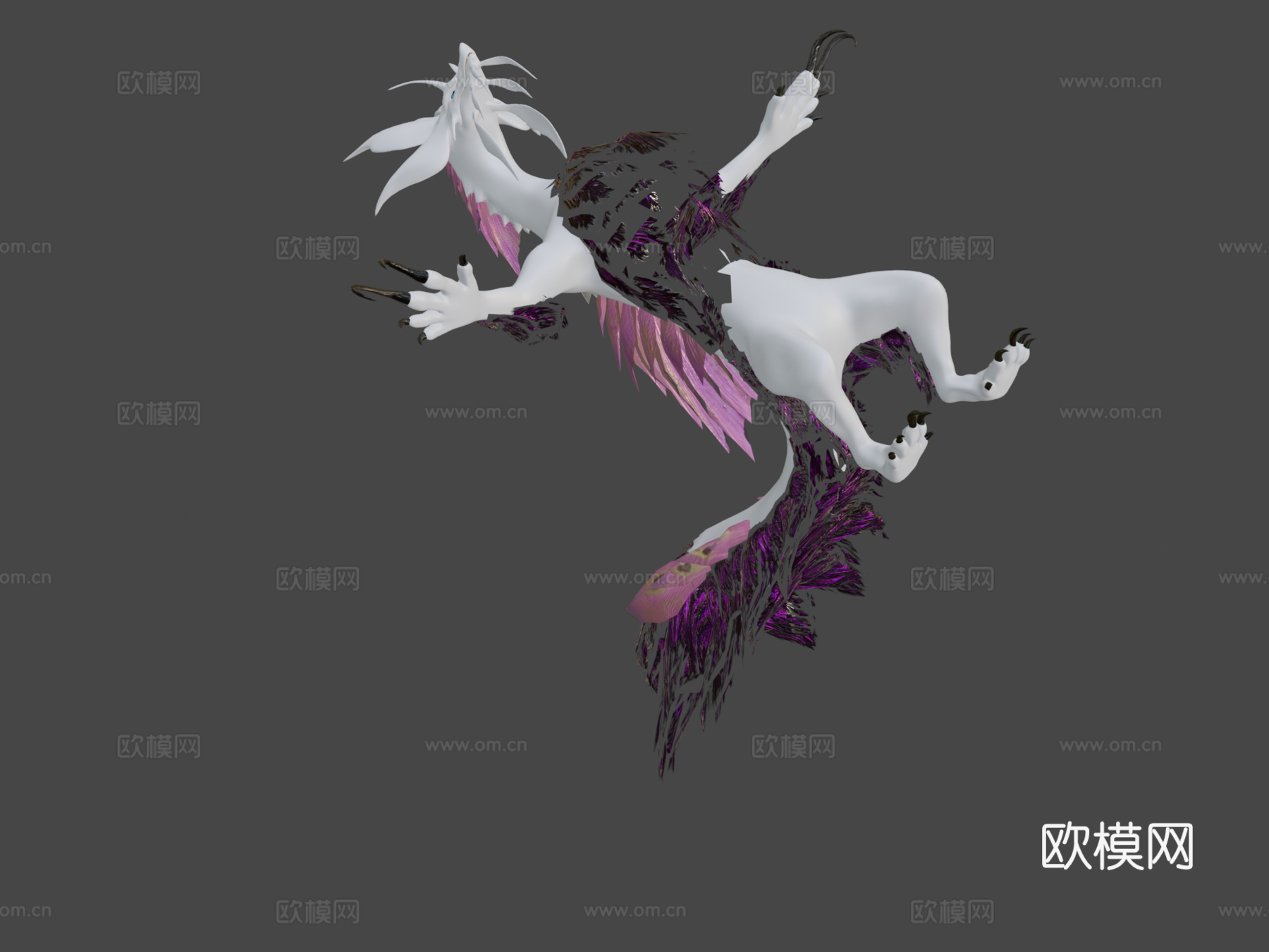 泡狐龙[怪物猎人]3d模型