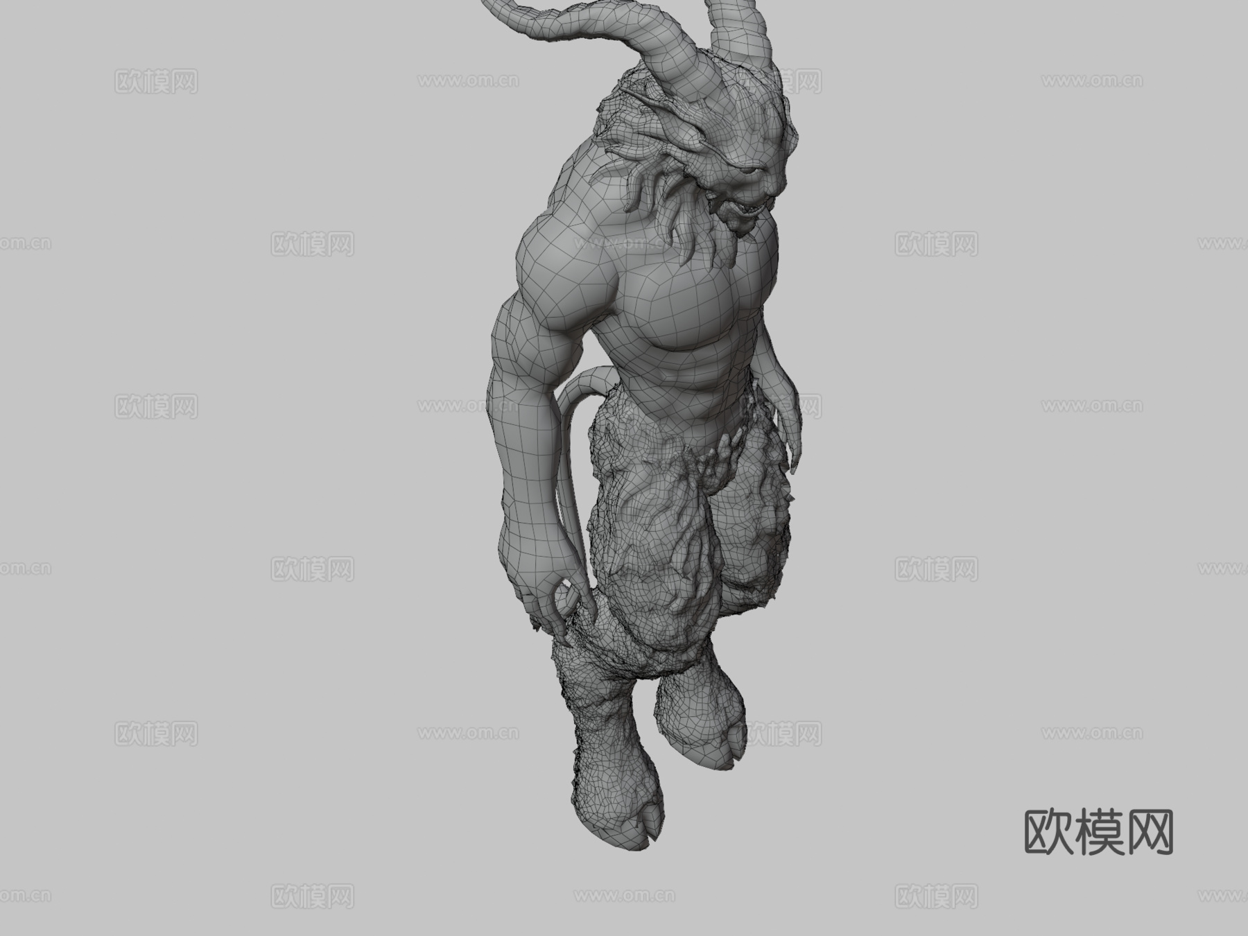 萨堤尔3d模型