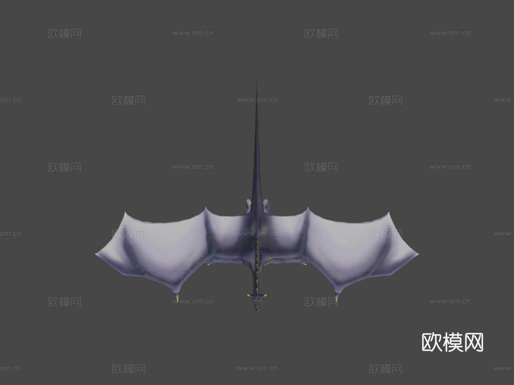 飞龙循环动画3d模型
