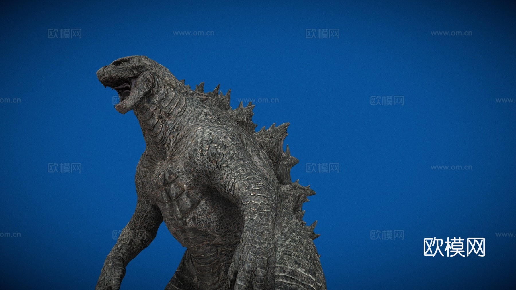 哥斯拉动画3d模型
