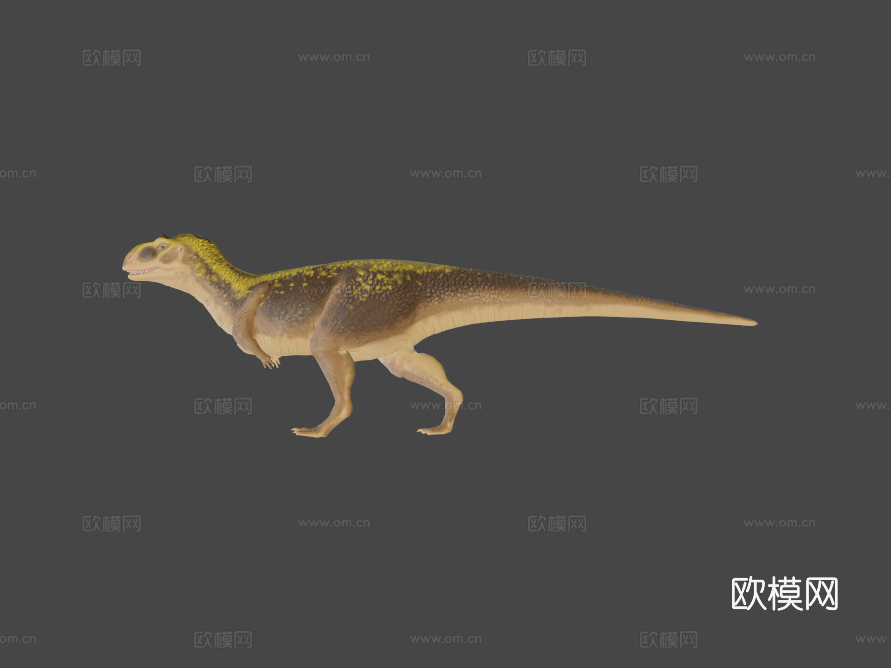 纳尔马达君王龙3d模型