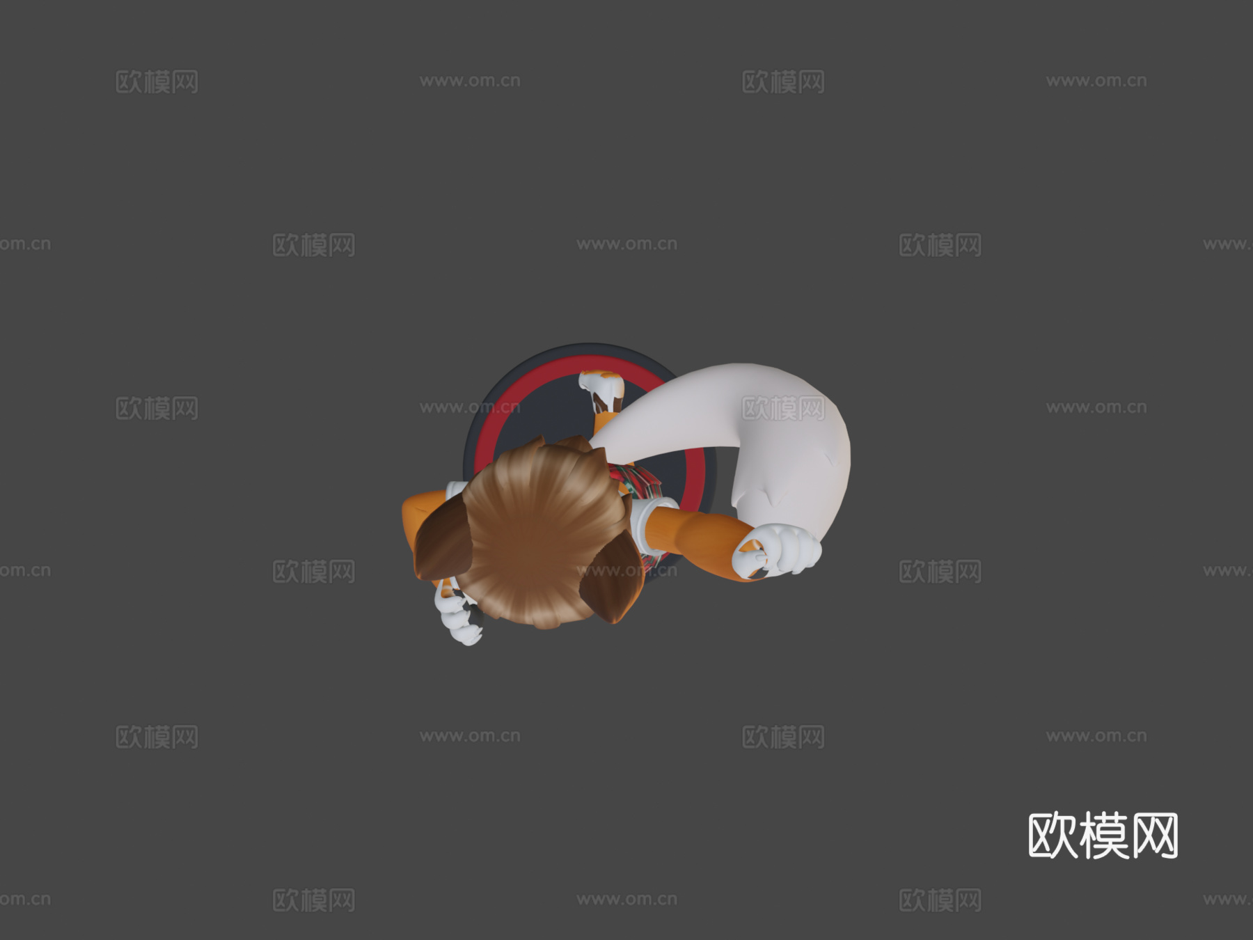 朱莉娅·白羊座3d模型