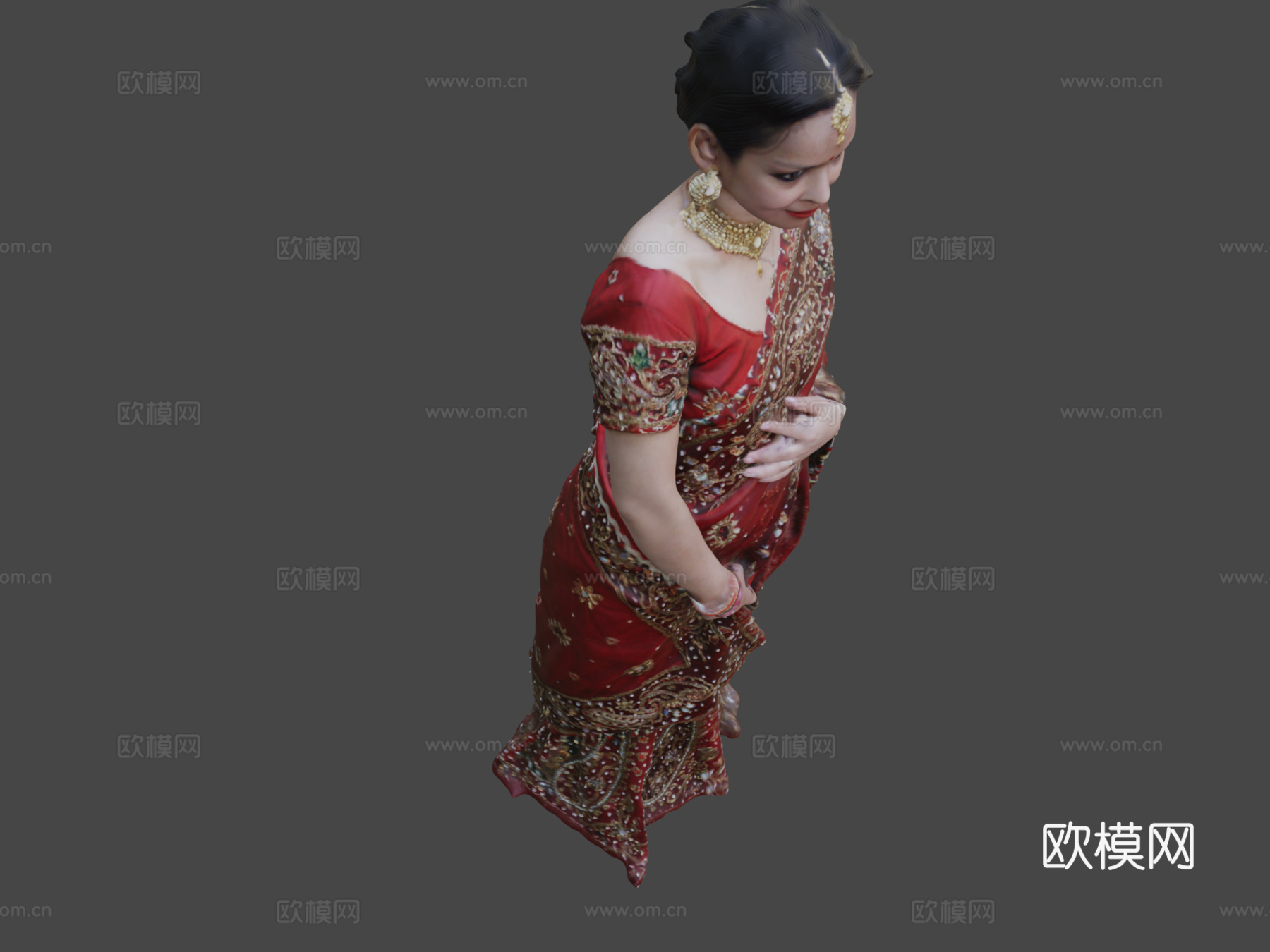 谢瓦尼新娘3d模型