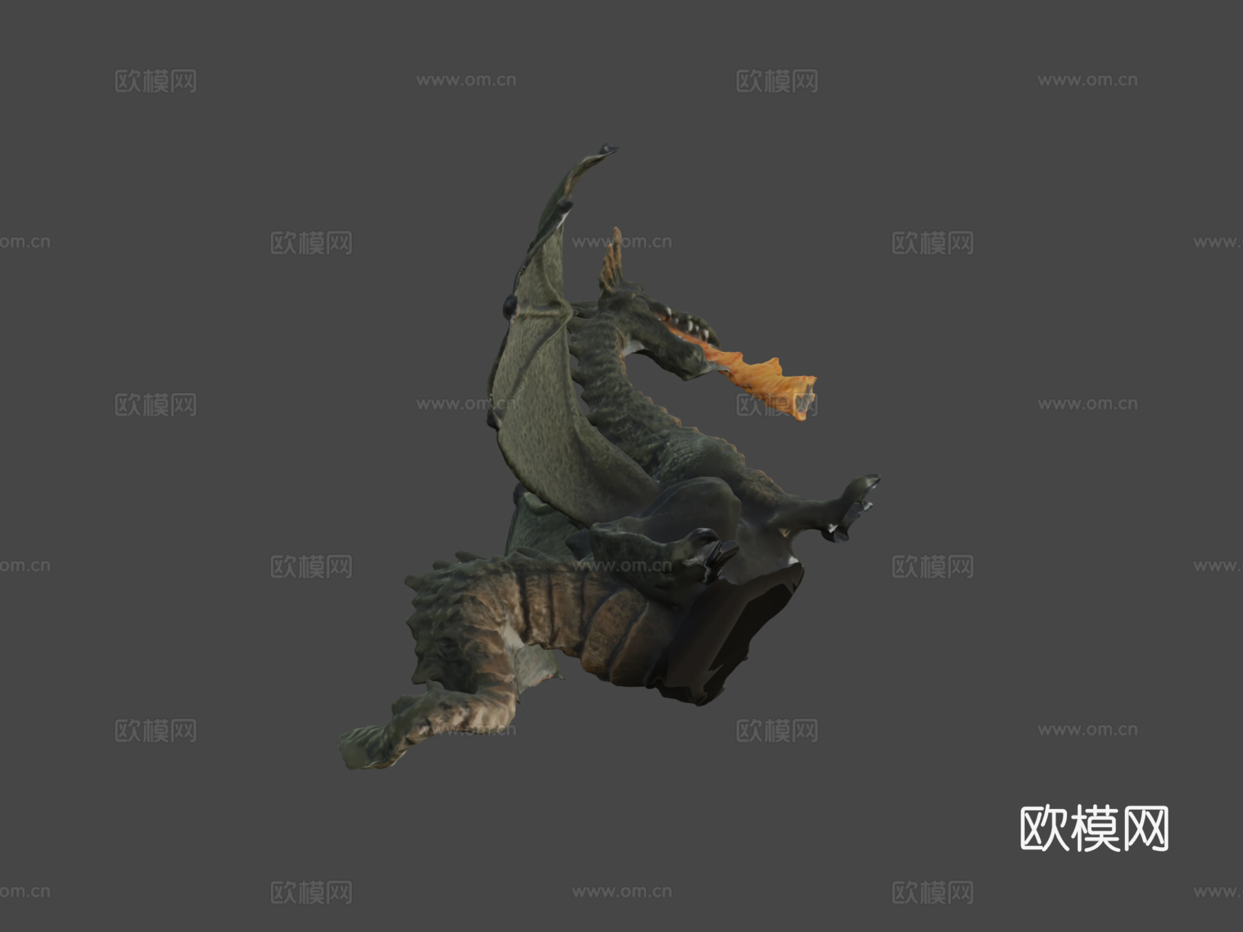 龙3D扫描3d模型