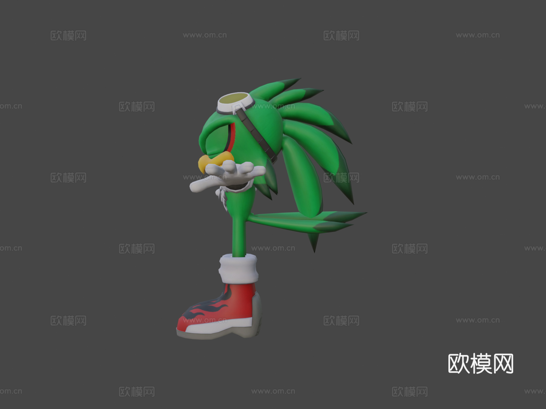 鹰杰特3d模型