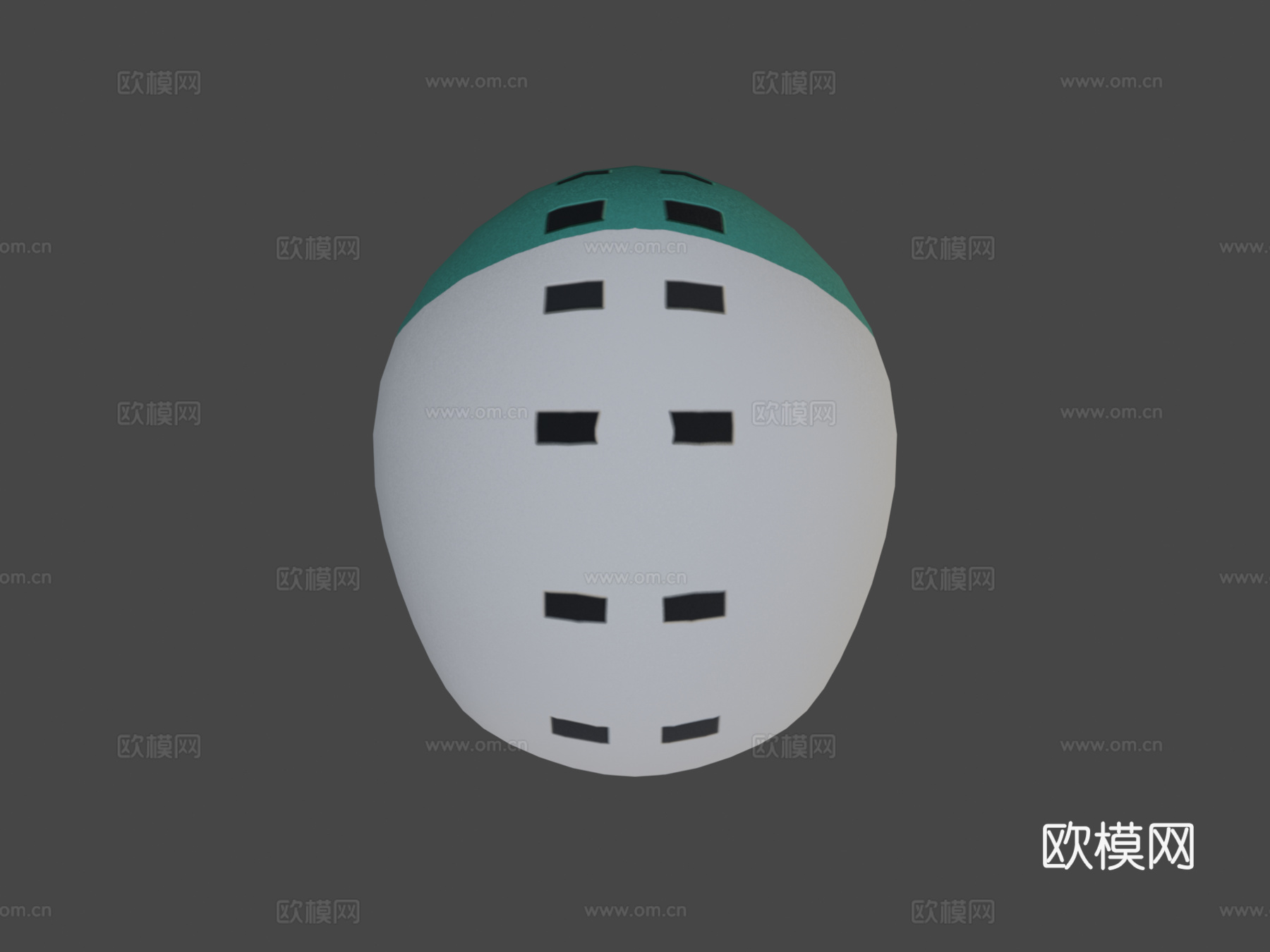 自行车帽3d模型