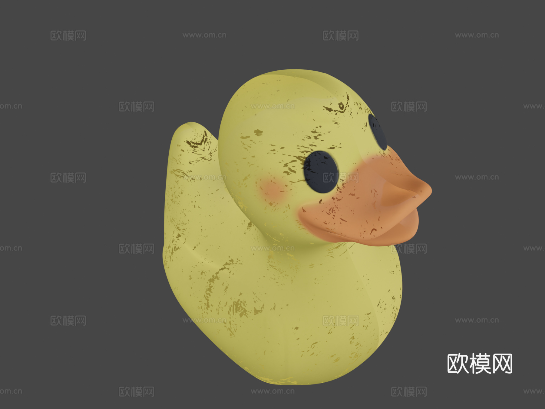 橡皮鸭3d模型