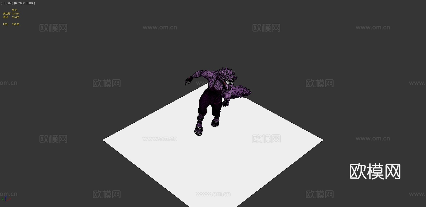 卡罗3d模型