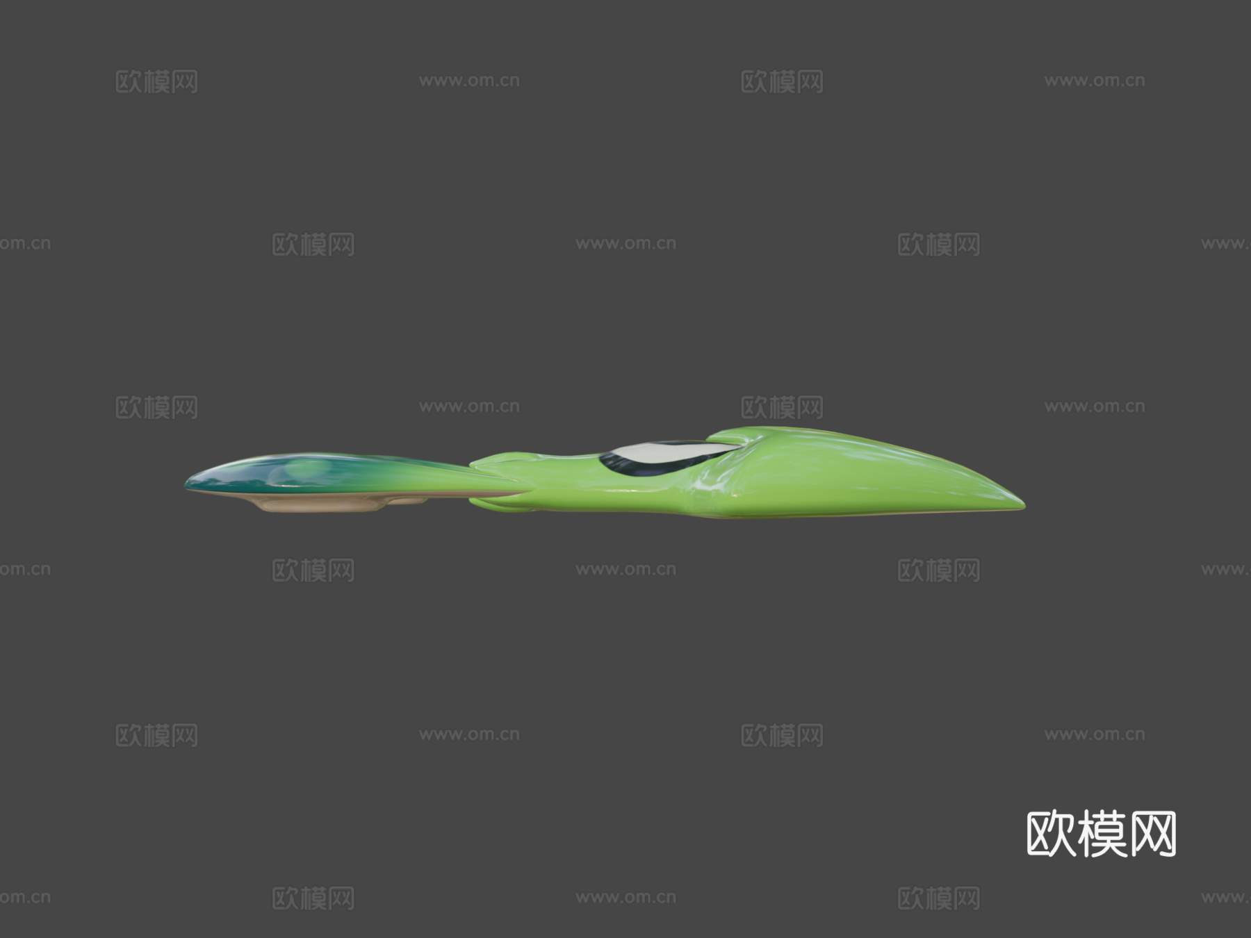 喷射乌贼3d模型