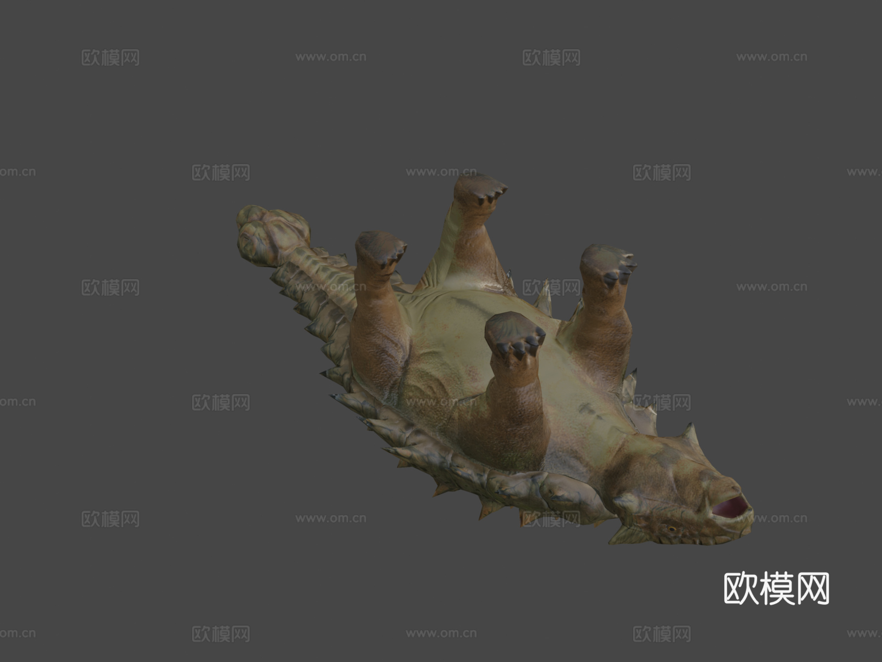 恐龙-甲龙3d模型