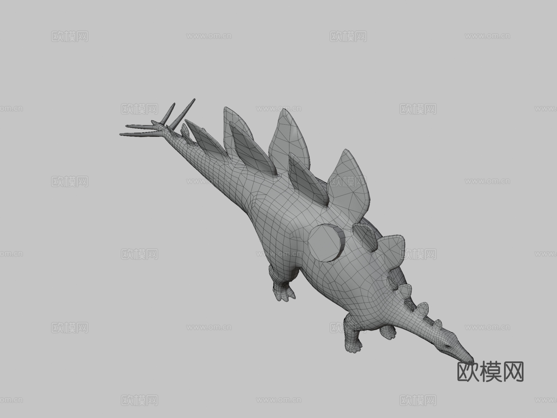 剑龙3d模型