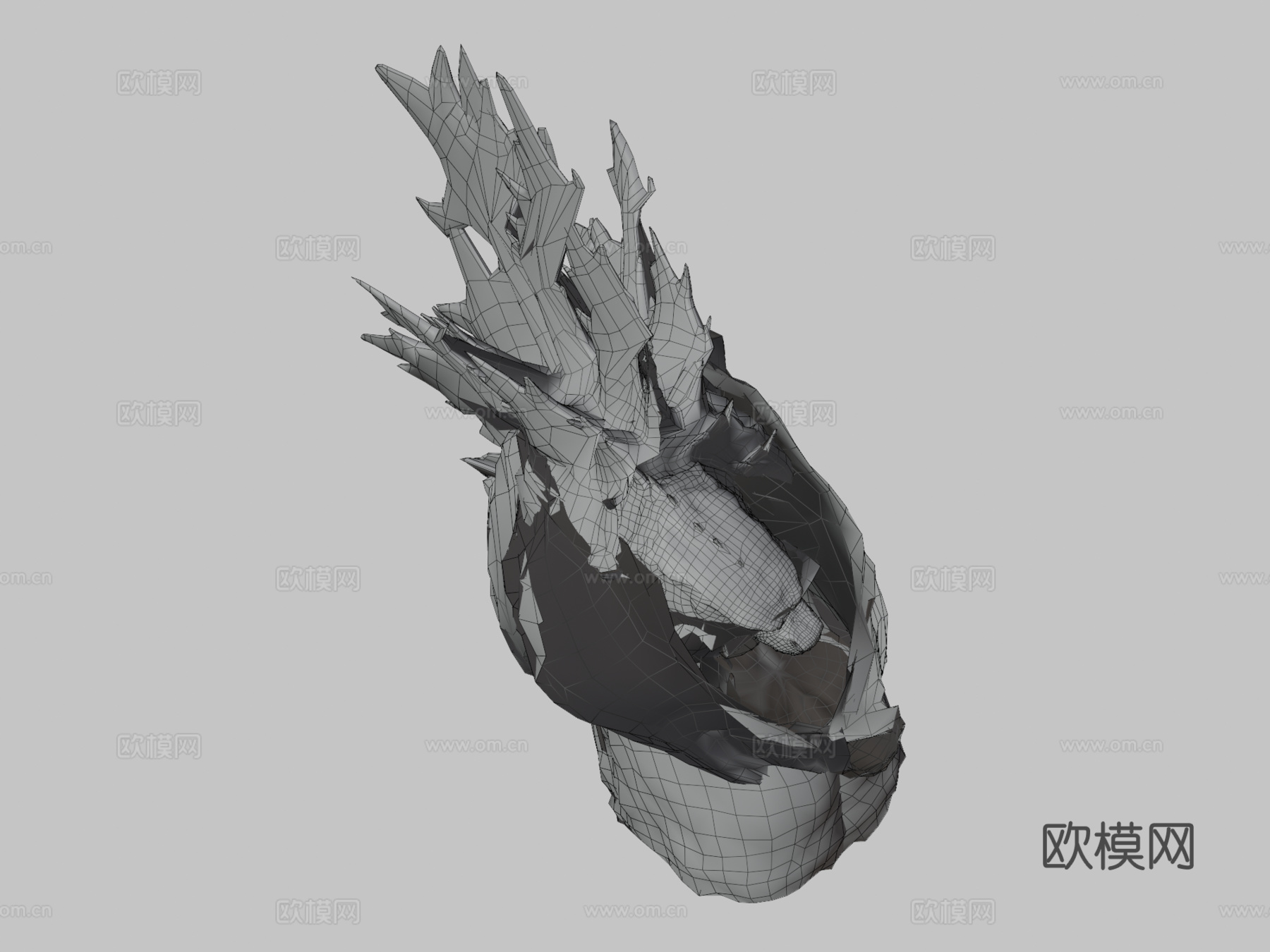 哥斯拉动画3d模型