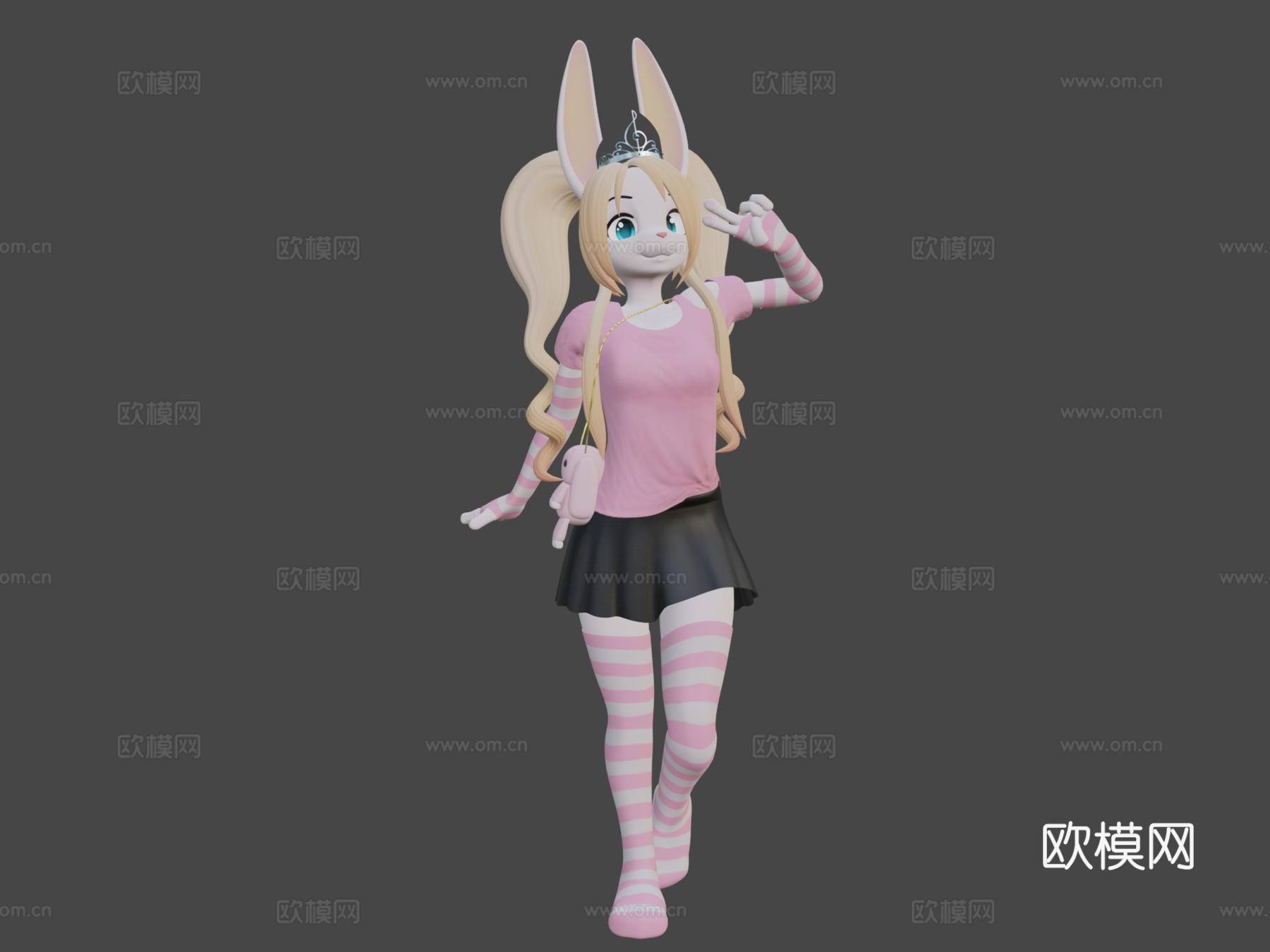 斯蒂芬妮3d模型