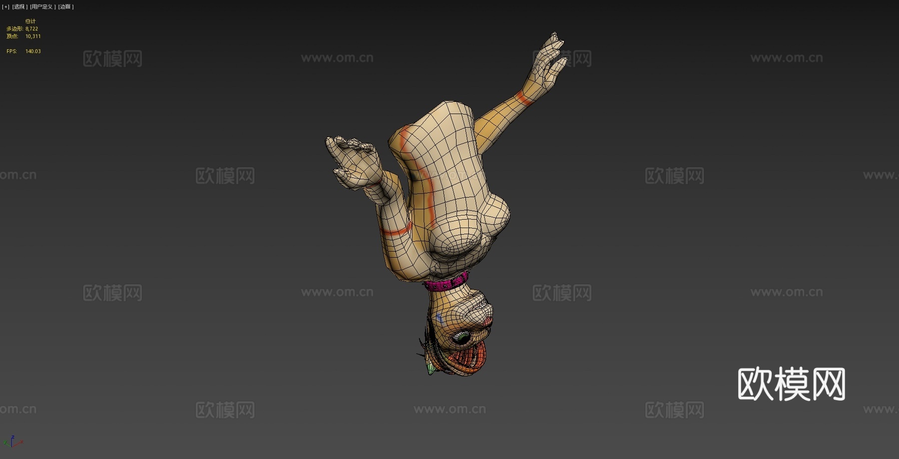 恩里祖3d模型
