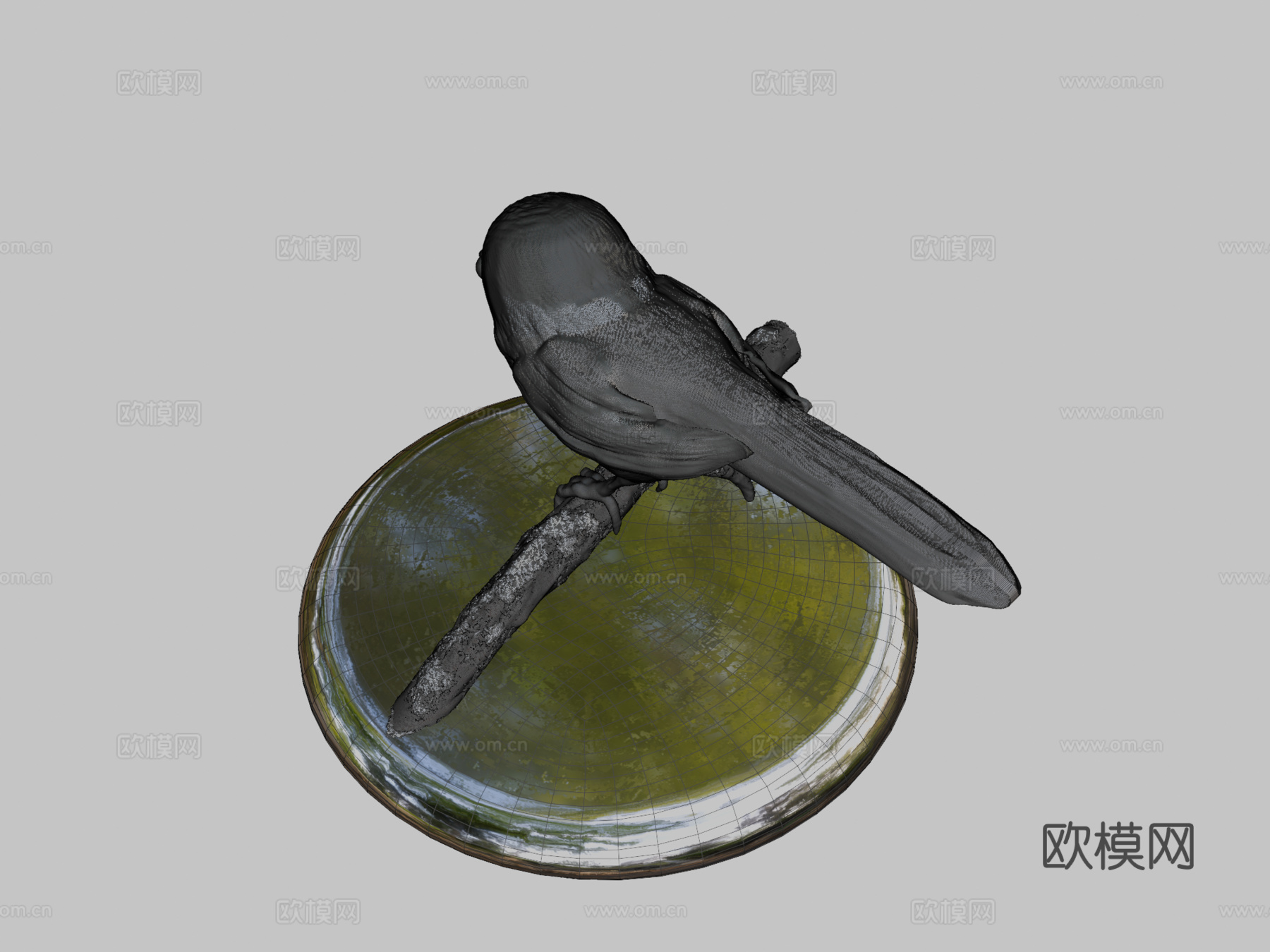 降临22-冬鸟3d模型