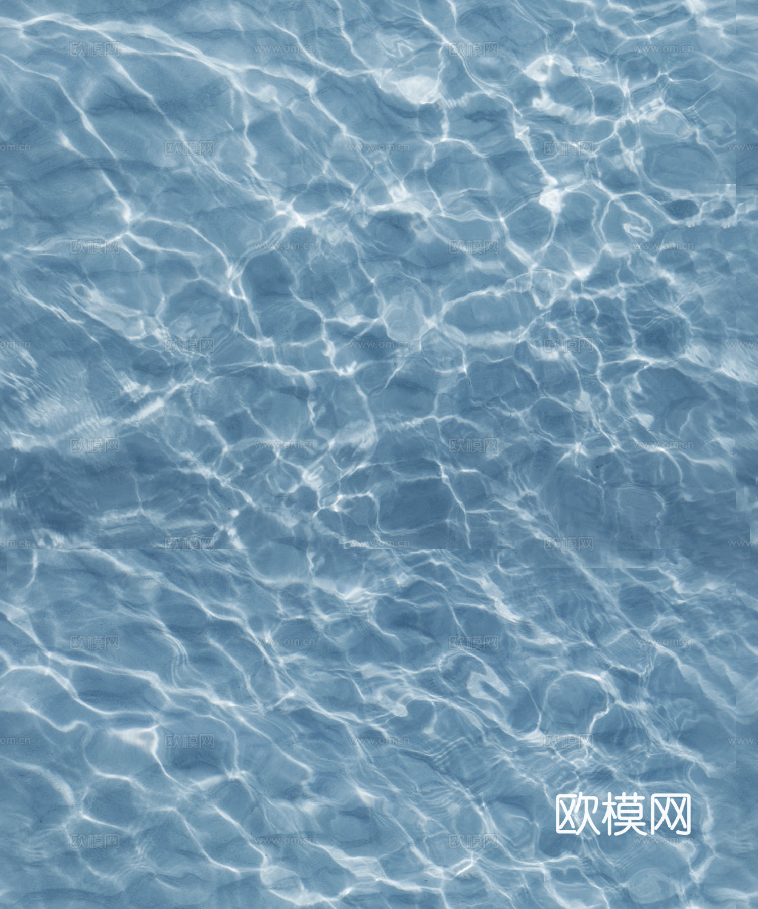 无缝水波纹