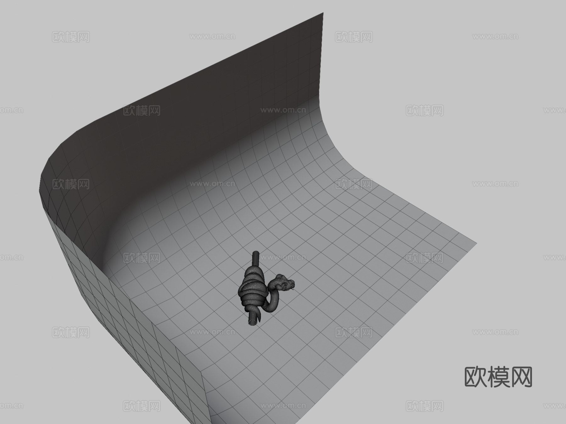 第22天-野兽-丛林3d模型