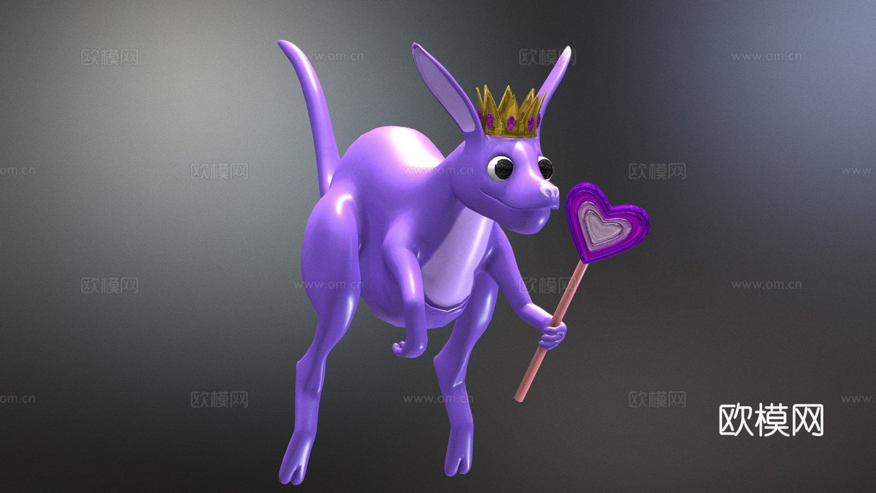 弹跳女王-班班花园33d模型