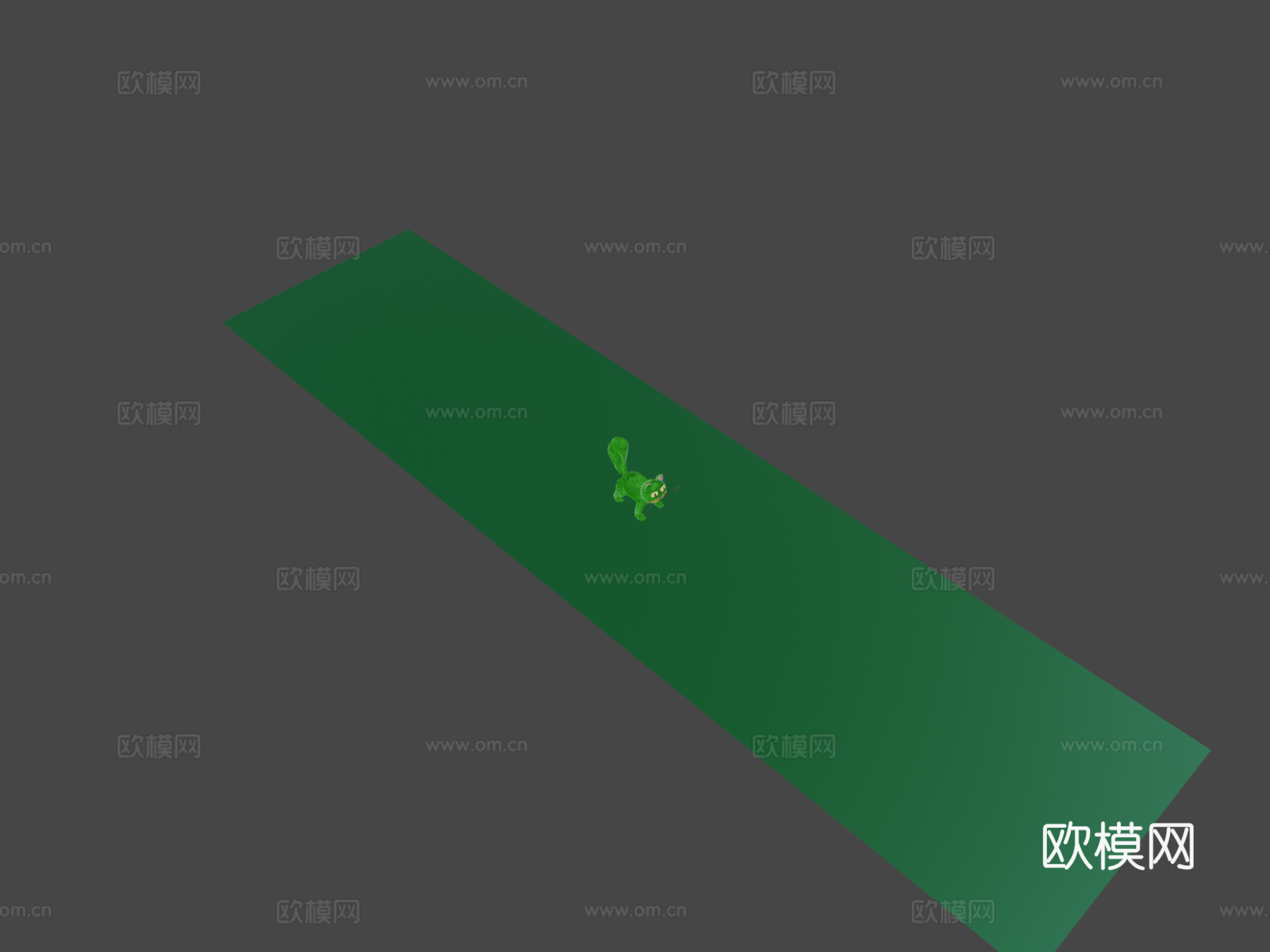 猫步动画3d模型