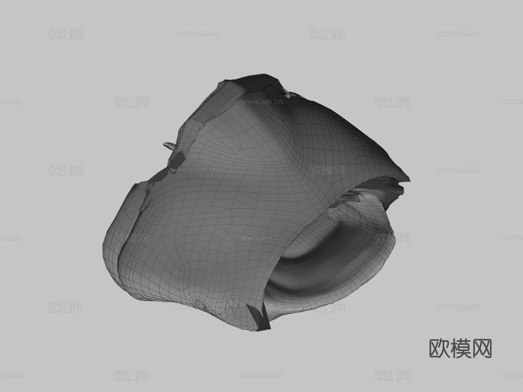 鲸鲨3d模型