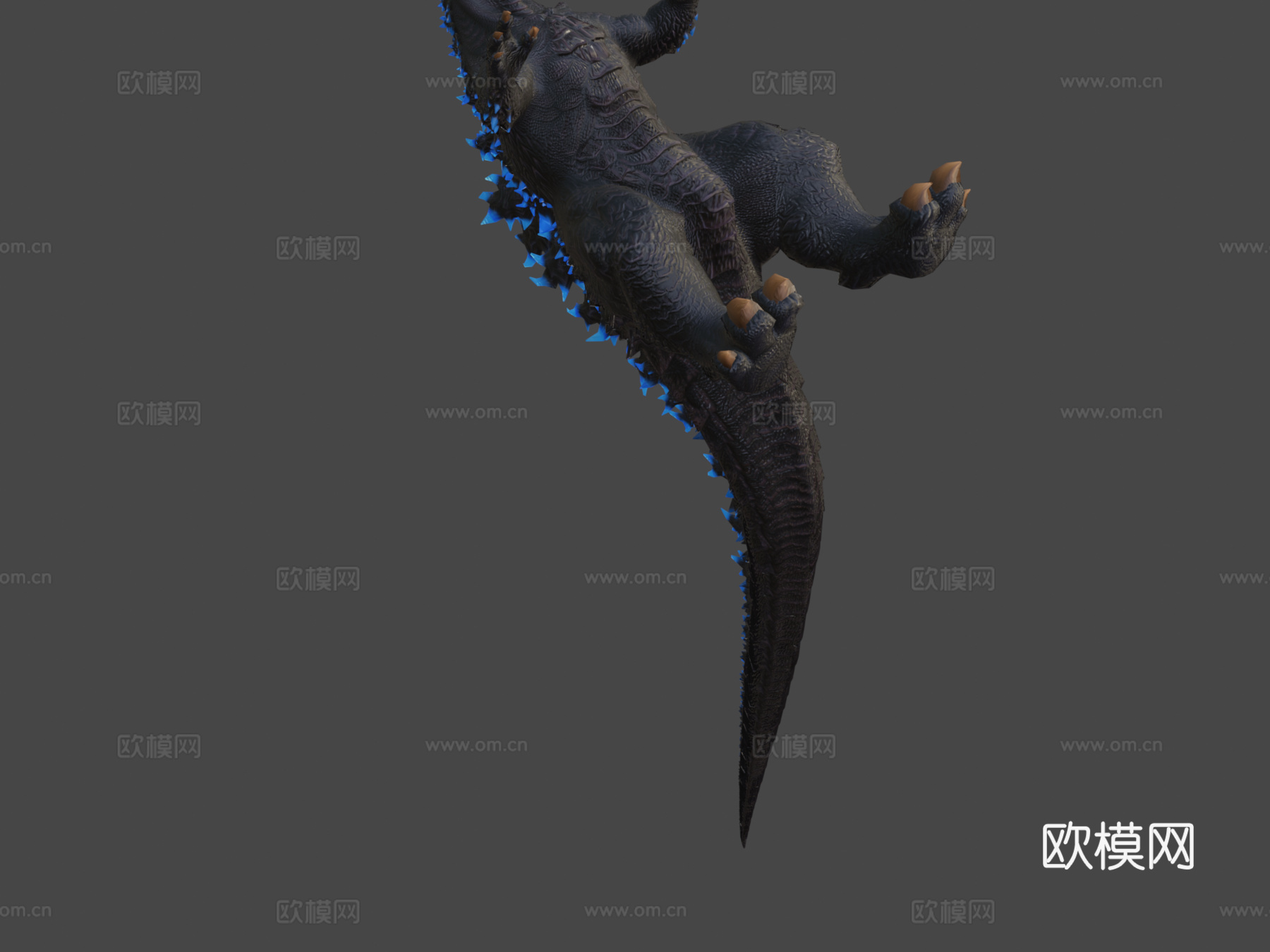 哥斯拉2014模型3d模型