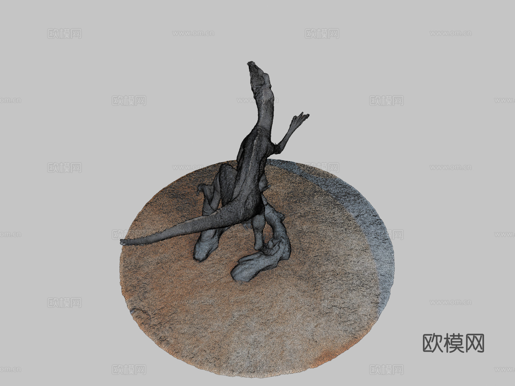 ZDF数字恐龙3d模型