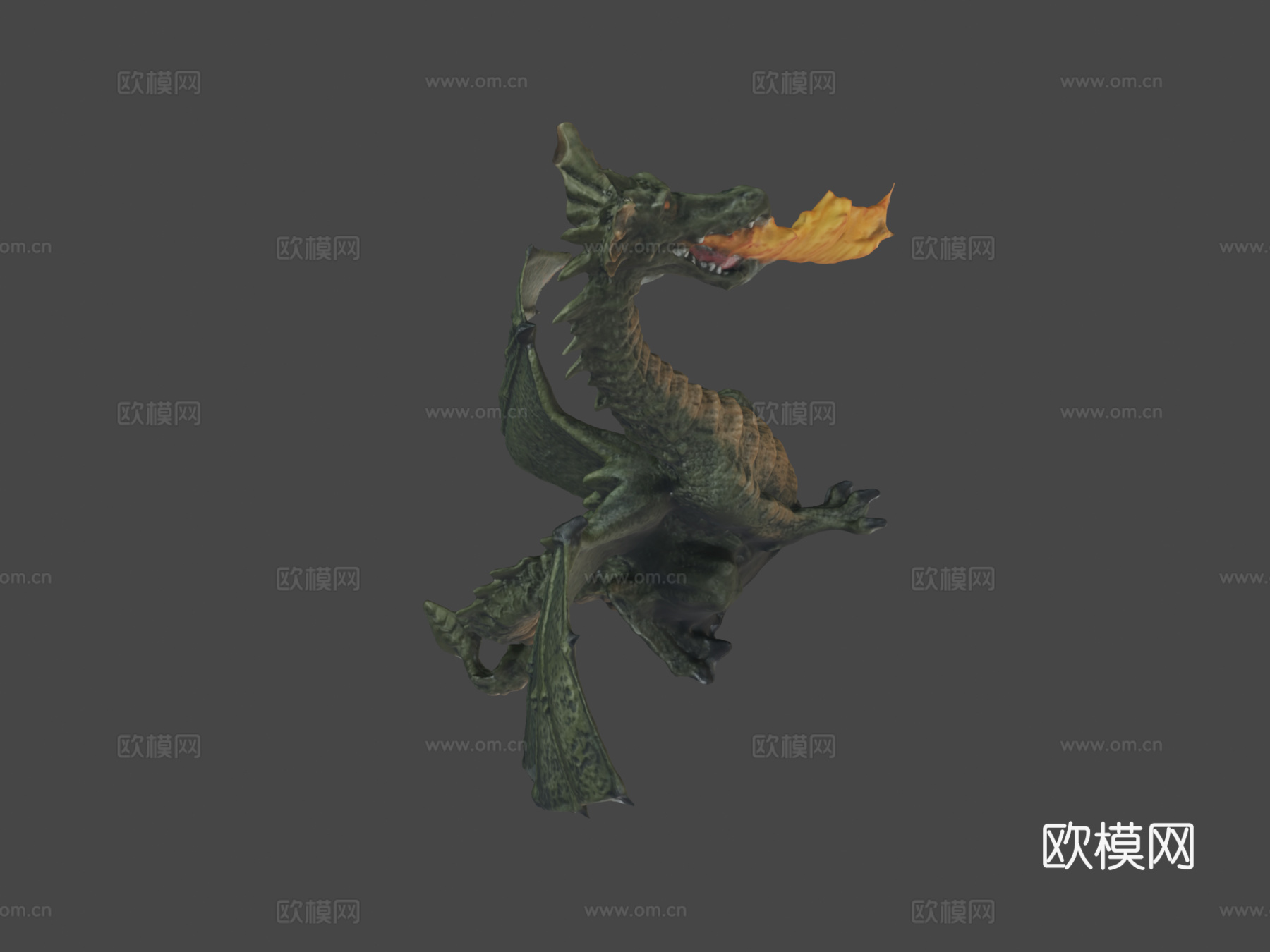龙3D扫描3d模型
