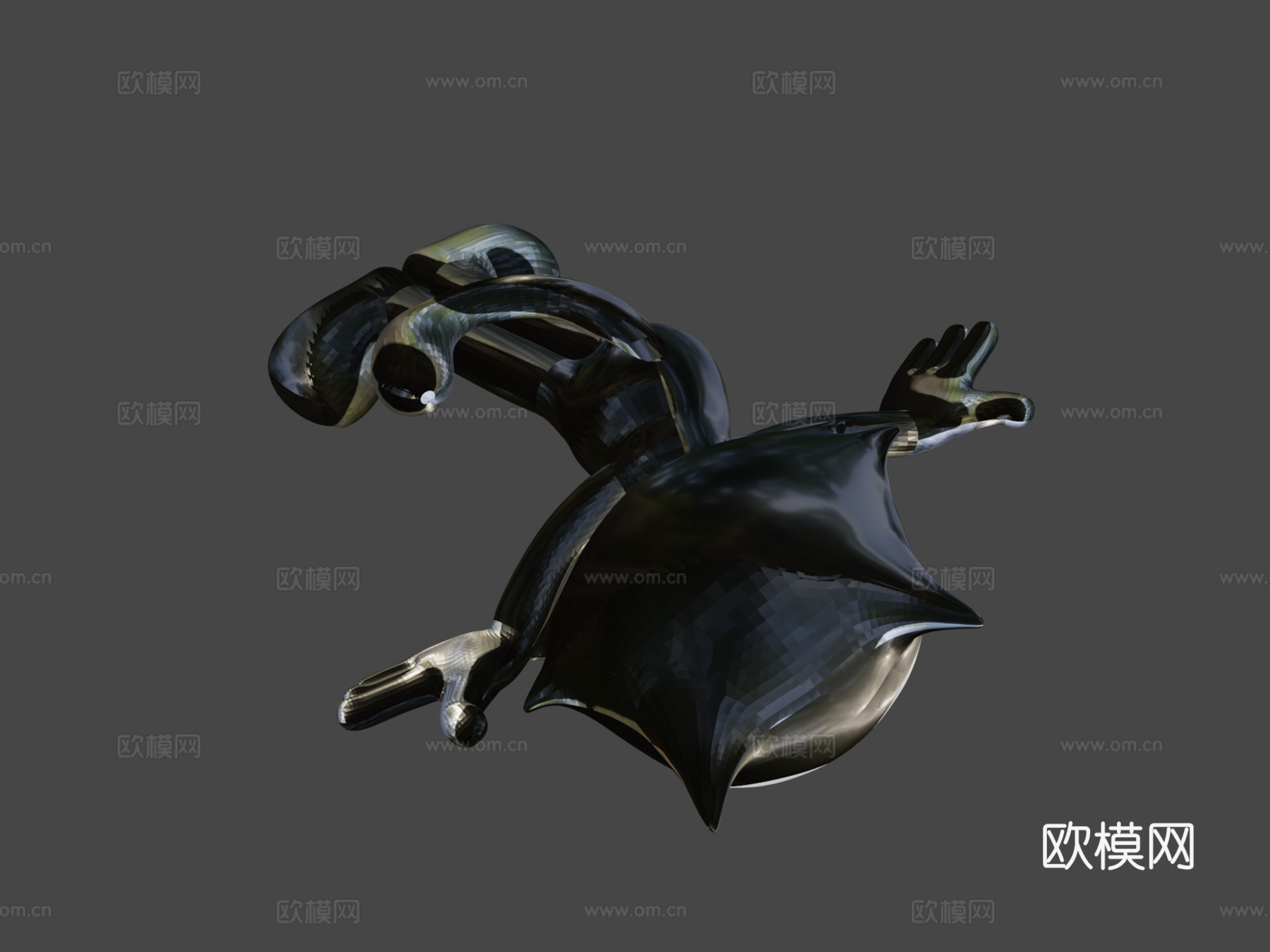 菲力克斯猫3d模型