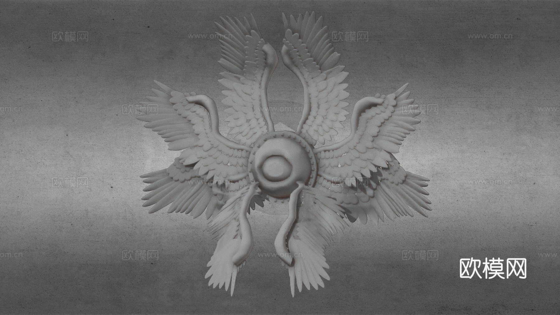 六翼天使3d模型