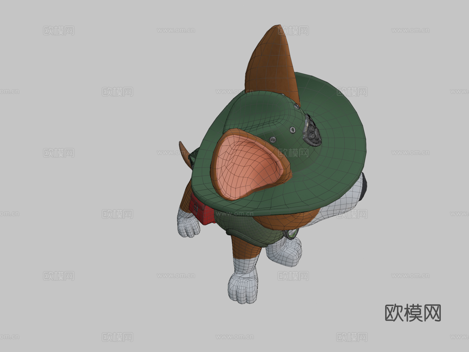 追踪器-汪汪队立大功3d模型