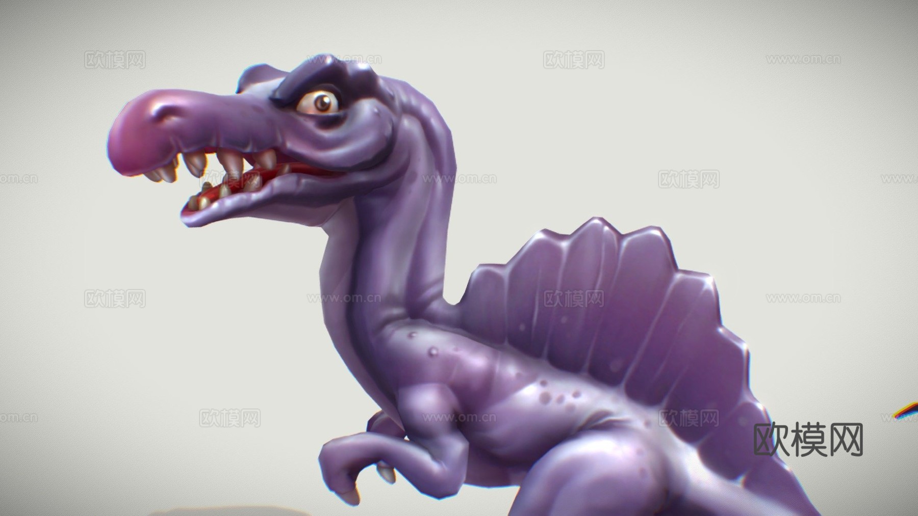 棘龙3d模型