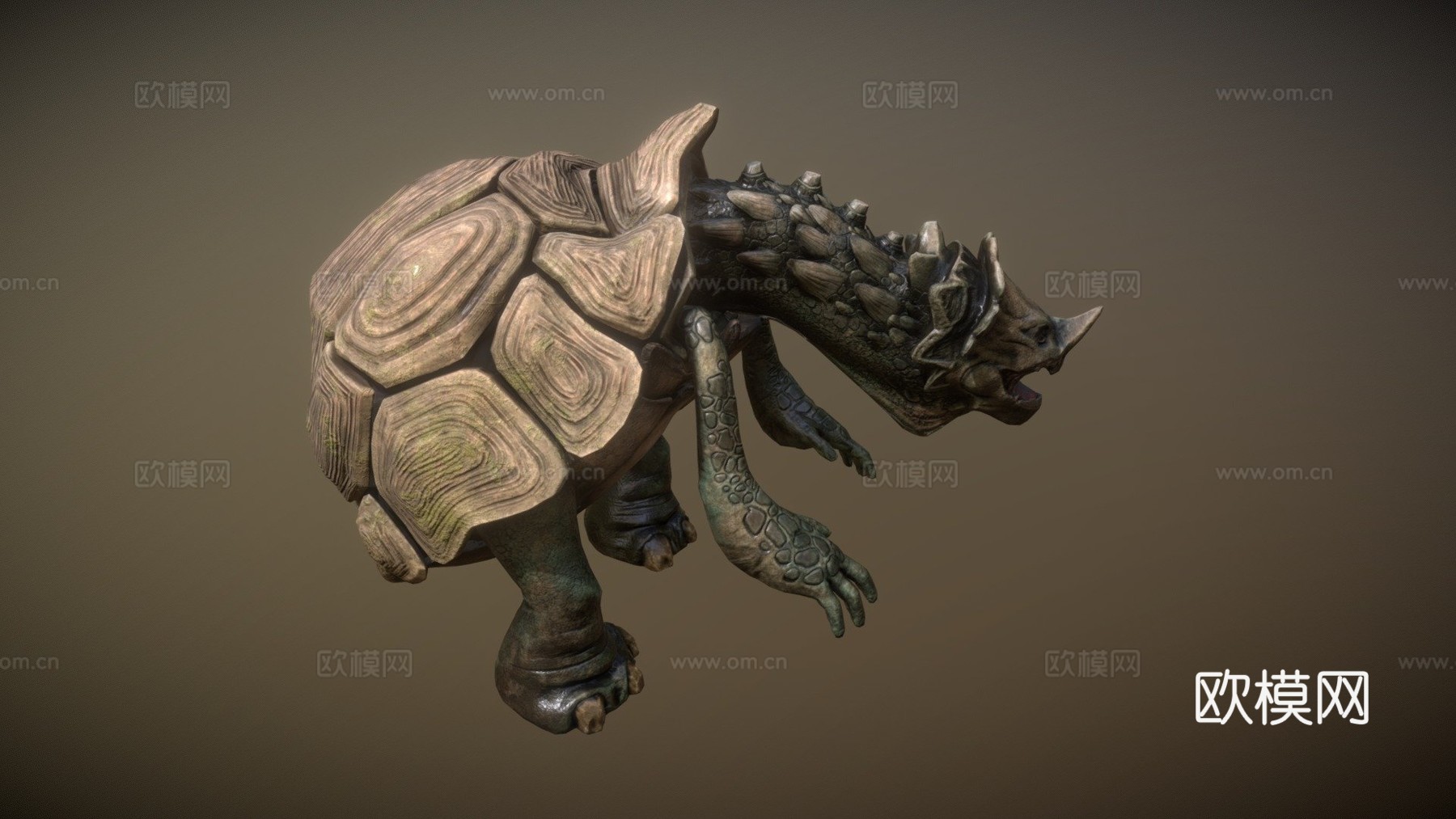 龟型怪兽3d模型