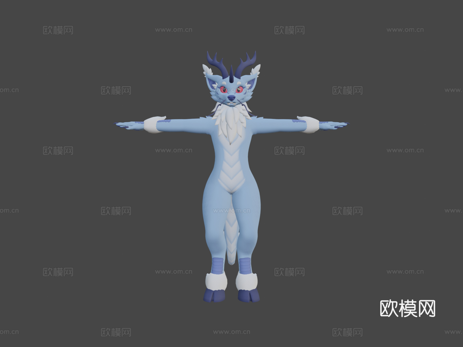 麒麟3d模型