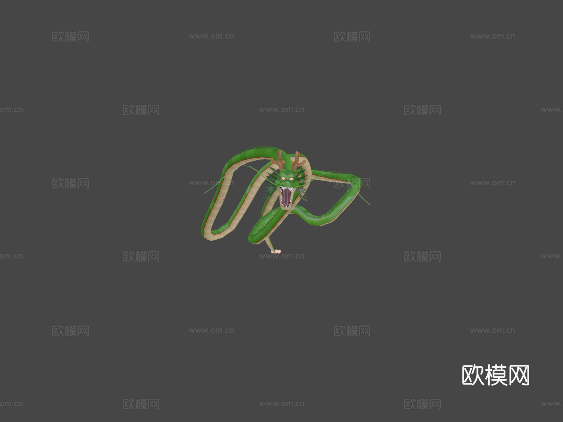 龙珠Z神龙3d模型