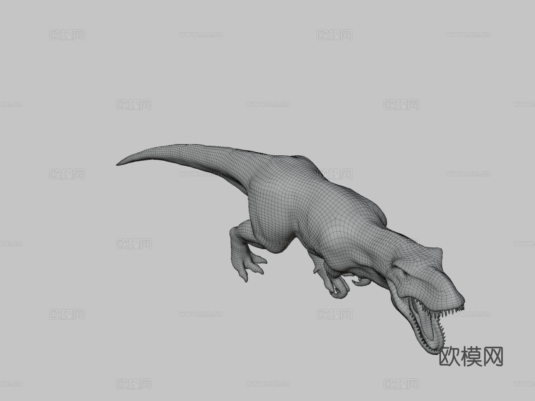 雷克斯3d模型