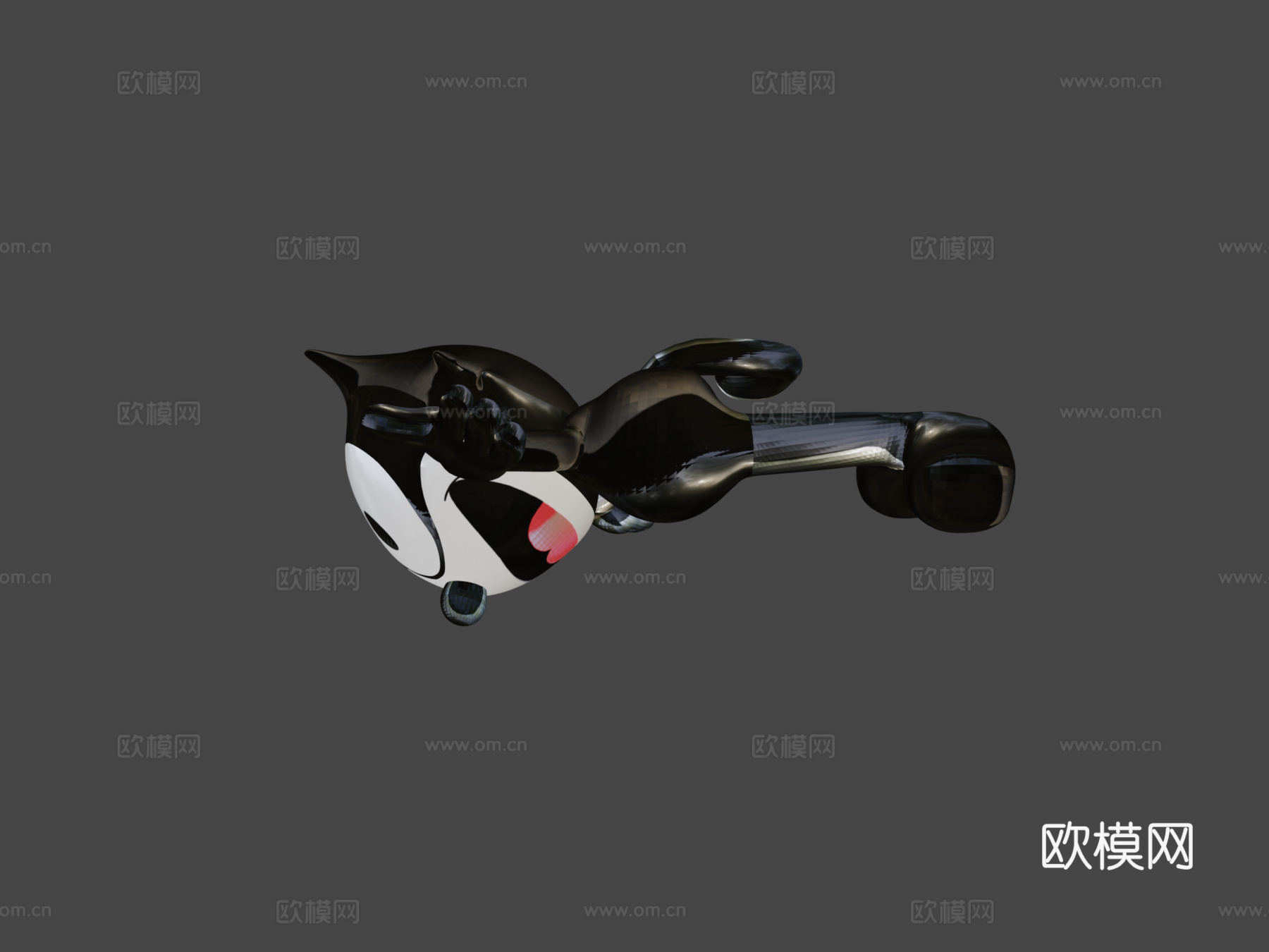 菲力克斯猫3d模型