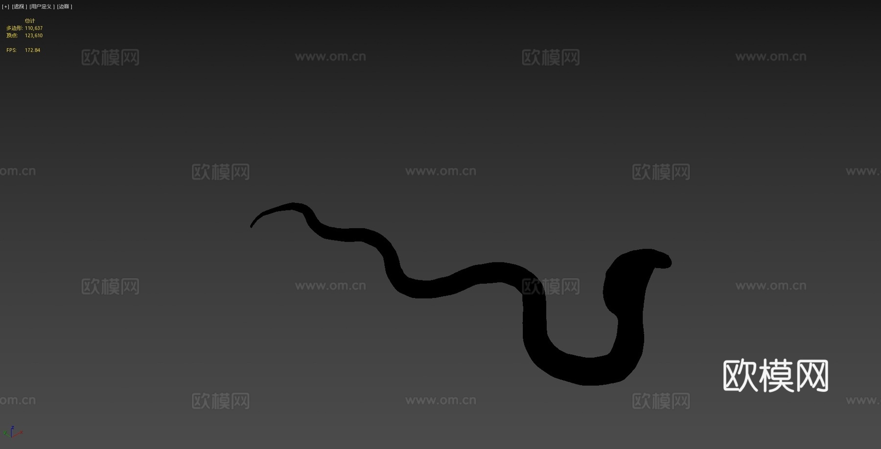 梦幻蛇3d模型