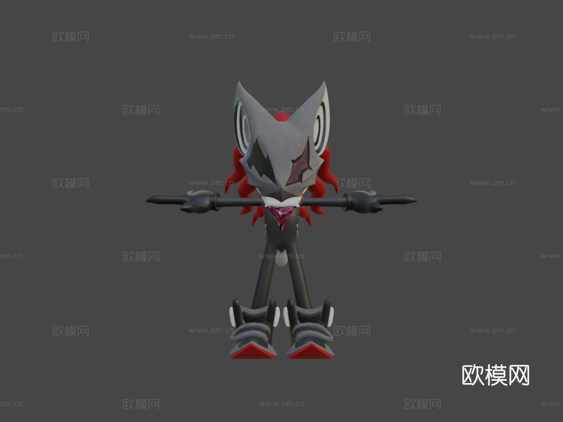 索尼克力量-无限3d模型