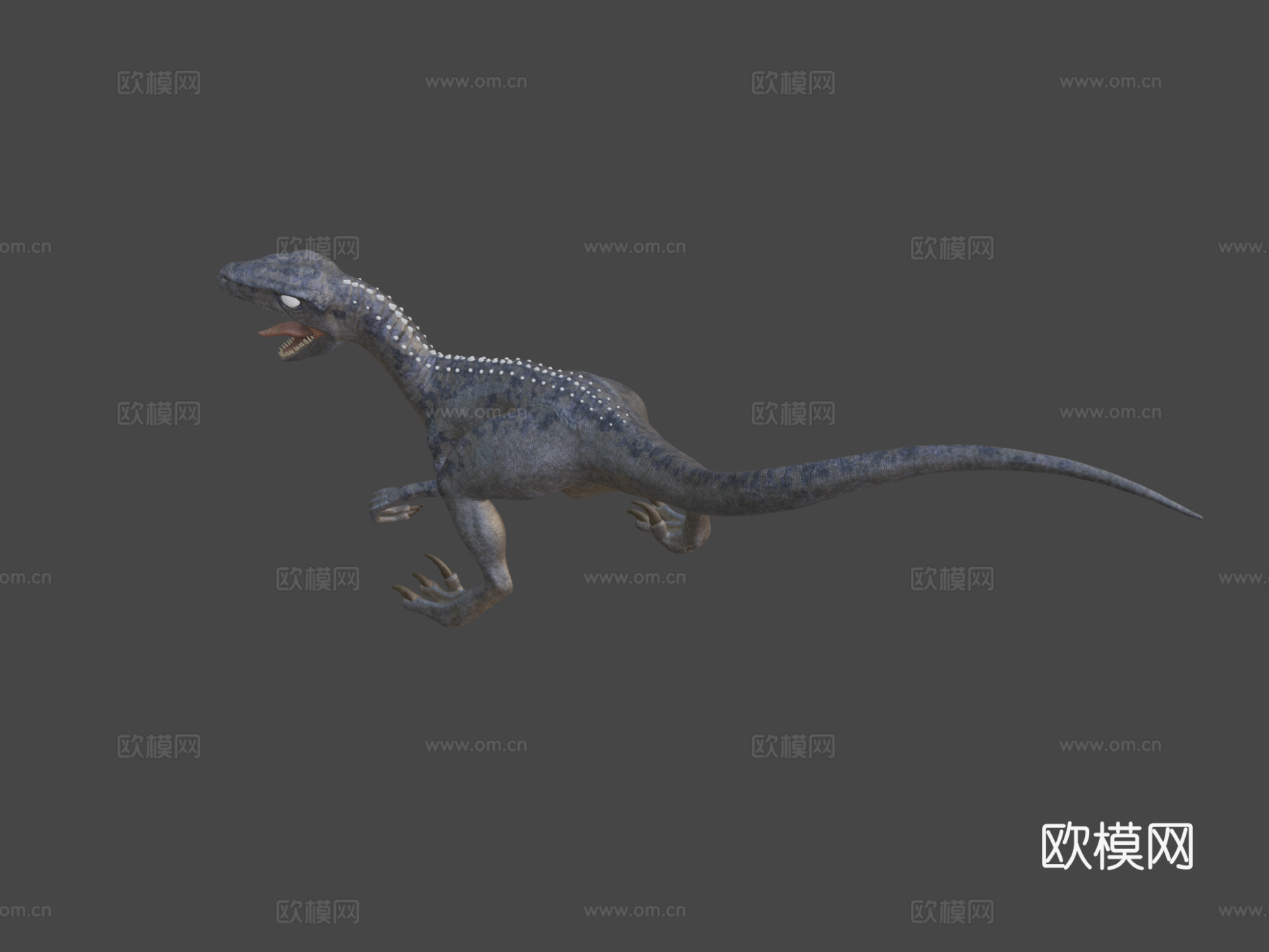 迅猛龙3d模型