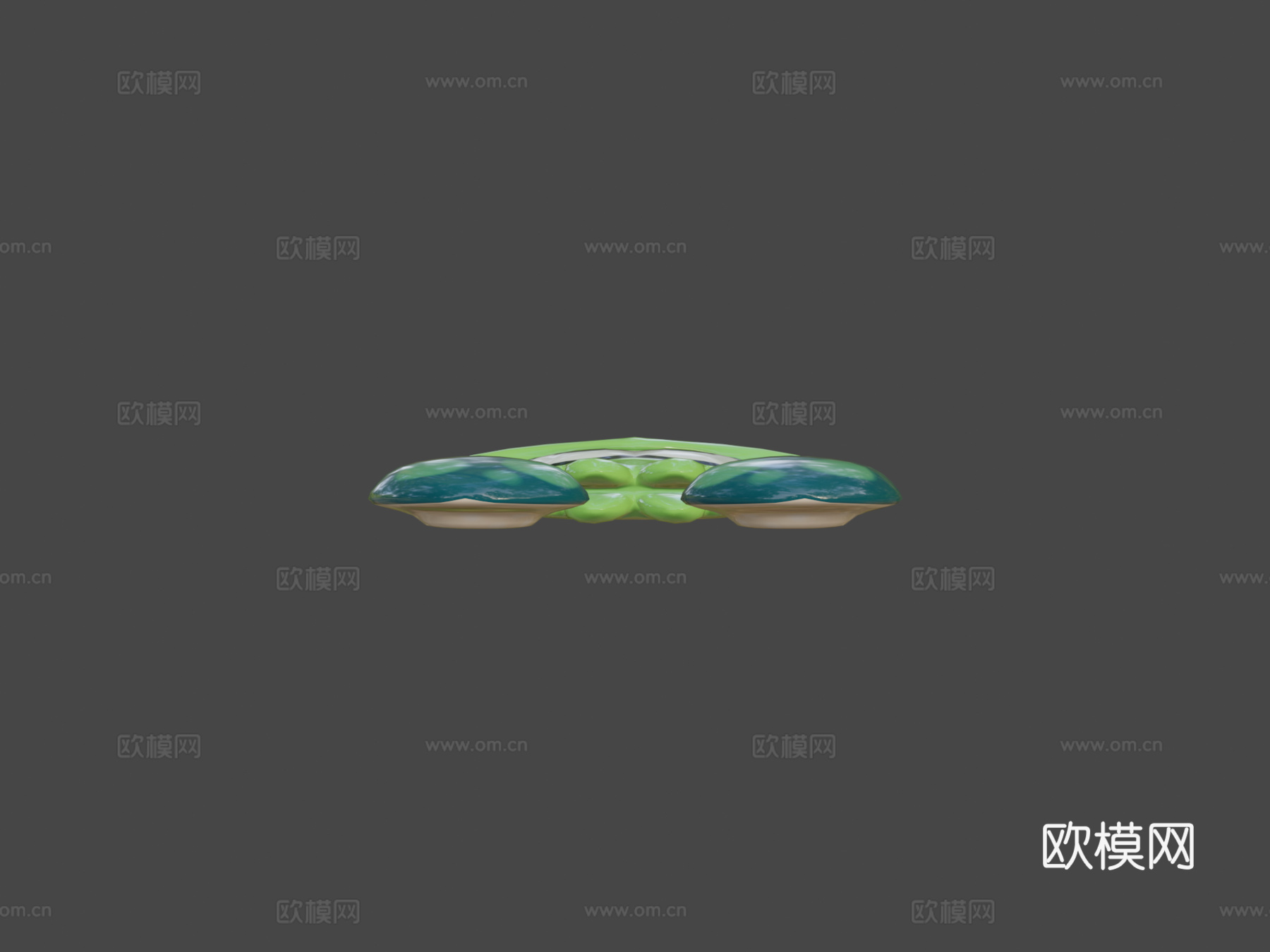 喷射乌贼3d模型
