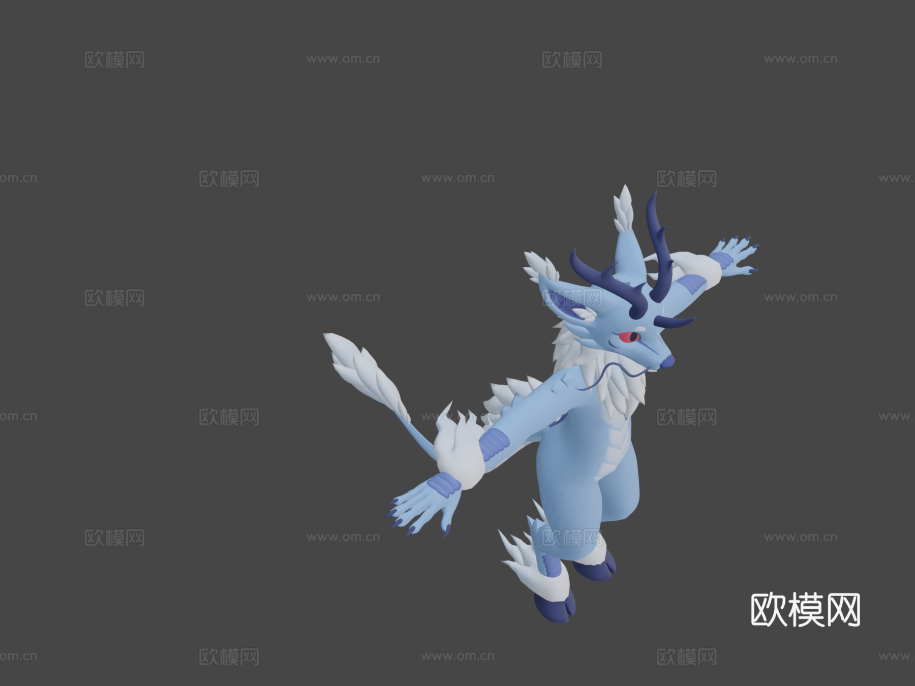 麒麟3d模型
